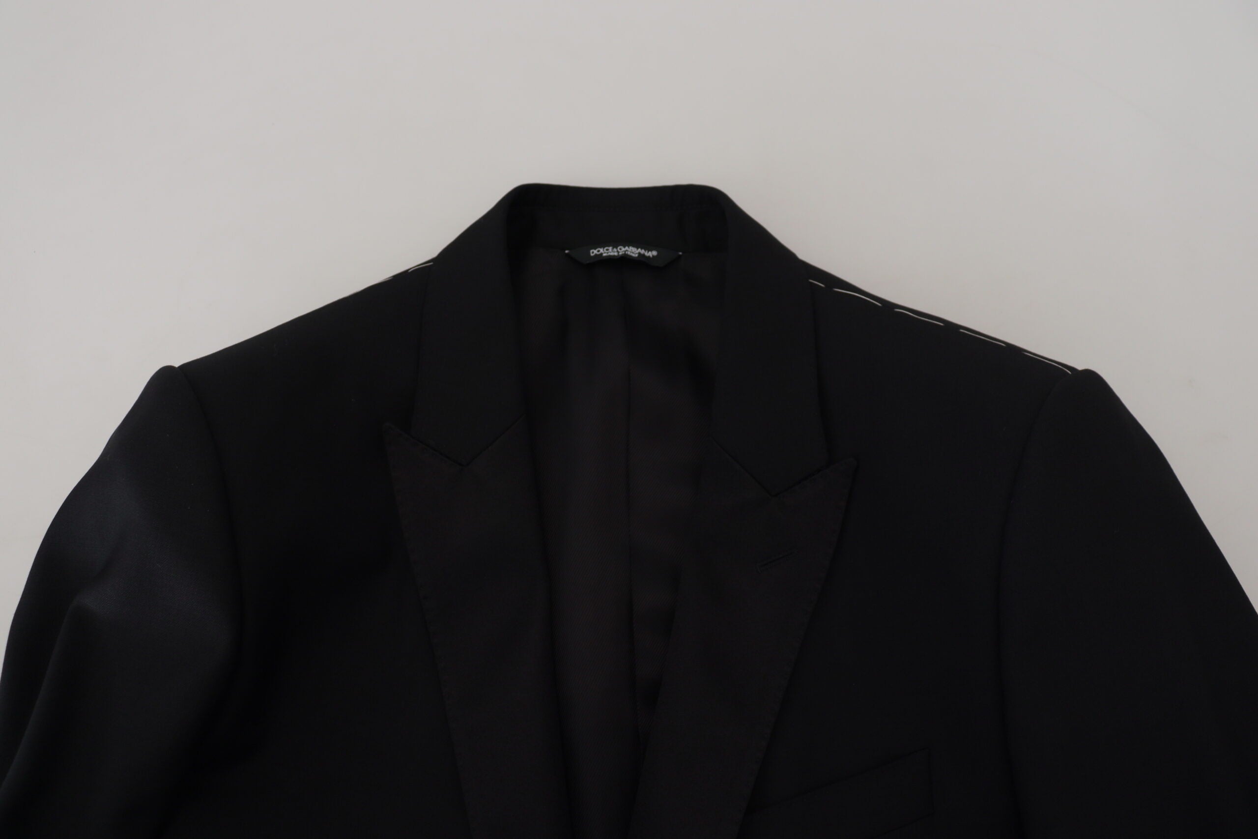 Dolce &amp; Gabbana Eleganter schwarzer Martini-Blazer