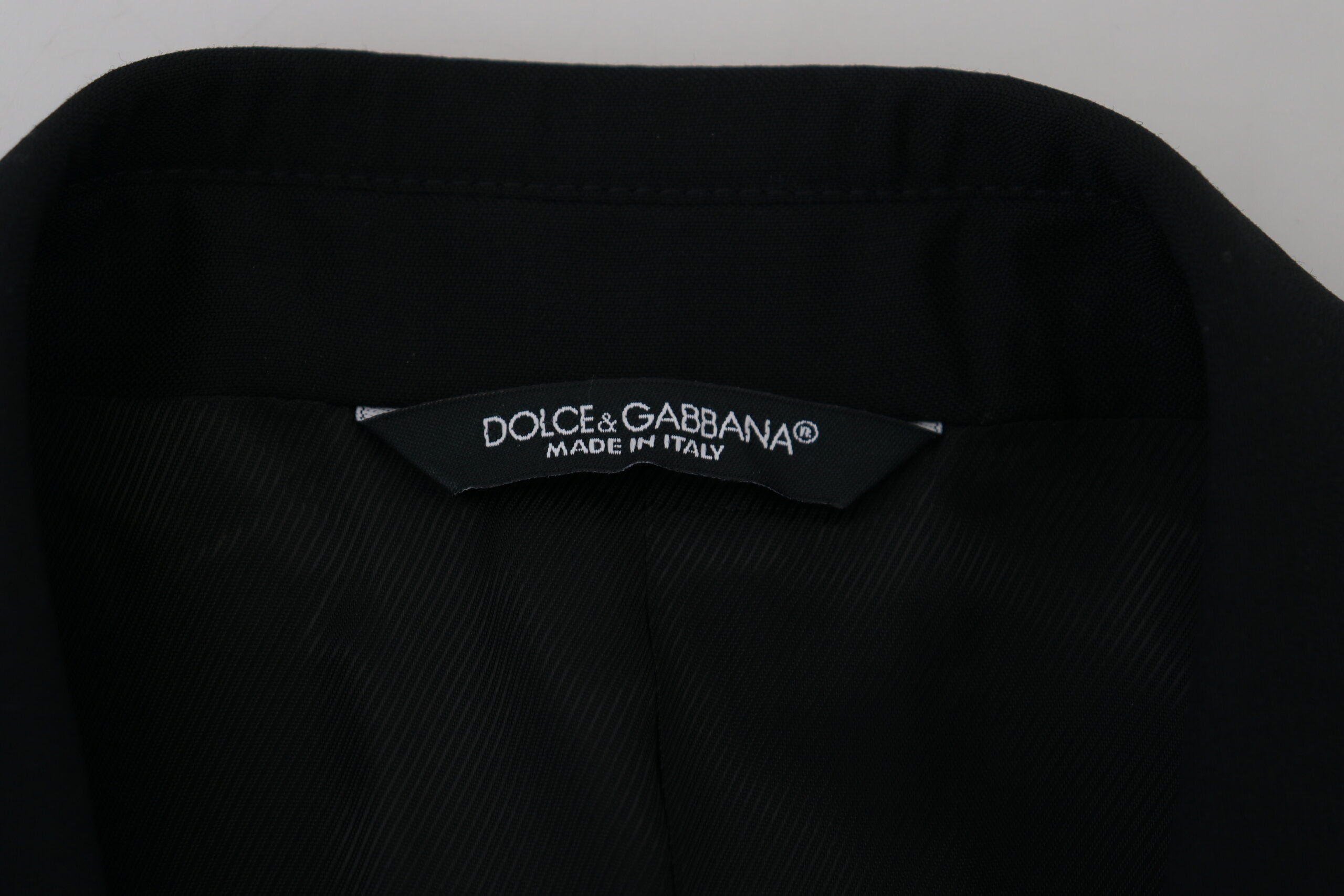 Dolce &amp; Gabbana Eleganter schwarzer Martini-Blazer