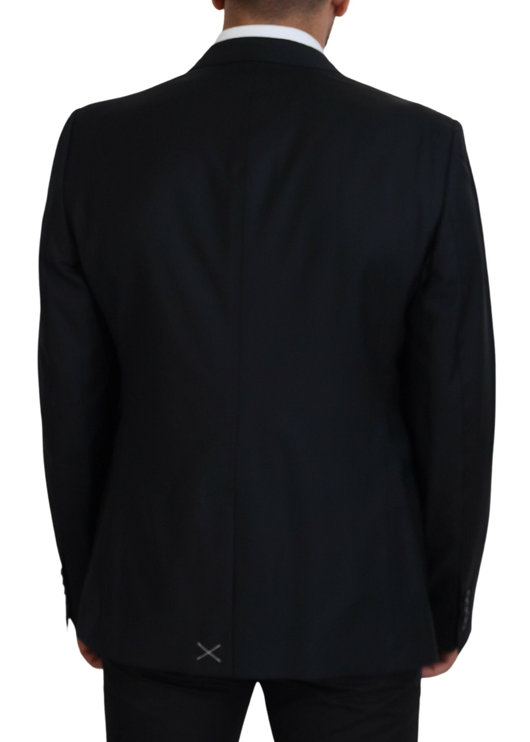 Dolce &amp; Gabbana Eleganter dunkelblauer einreihiger Blazer