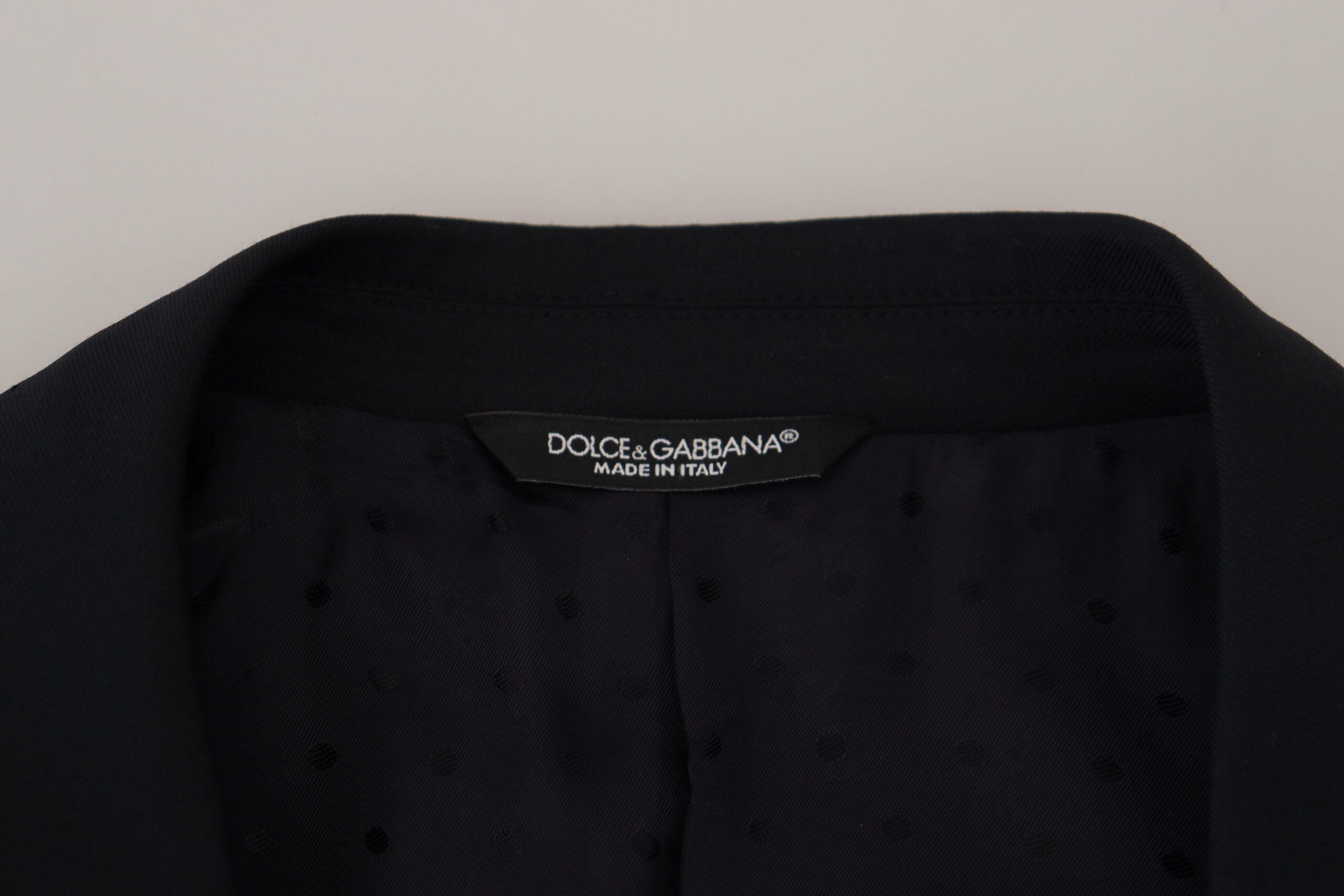 Dolce &amp; Gabbana Eleganter dunkelblauer einreihiger Blazer
