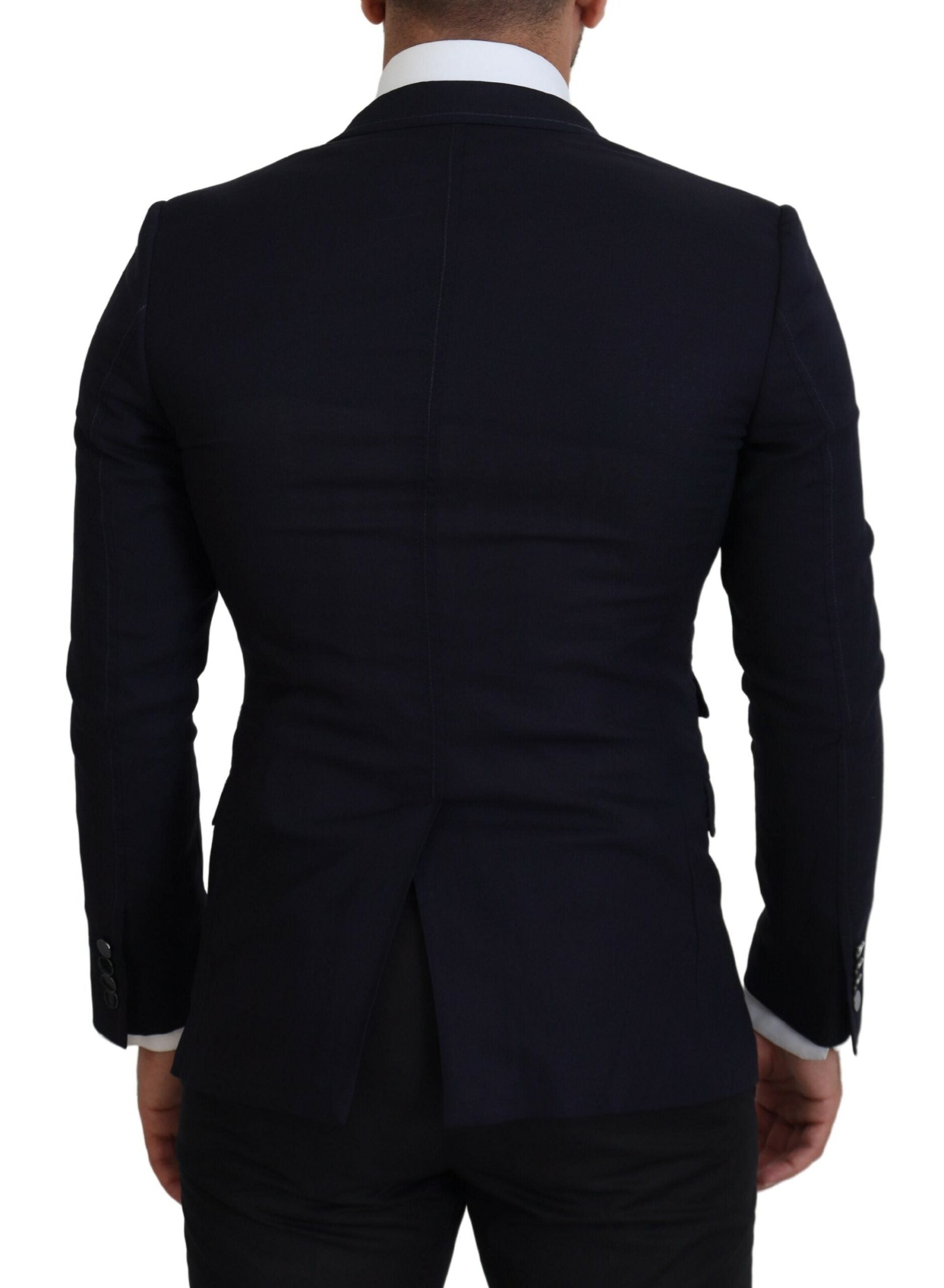 Dolce &amp; Gabbana Eleganter schwarzer einreihiger Blazer