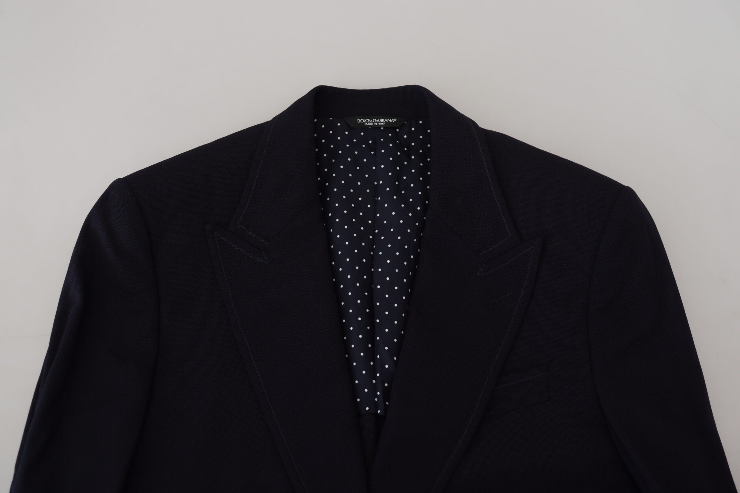 Dolce &amp; Gabbana Eleganter schwarzer einreihiger Blazer
