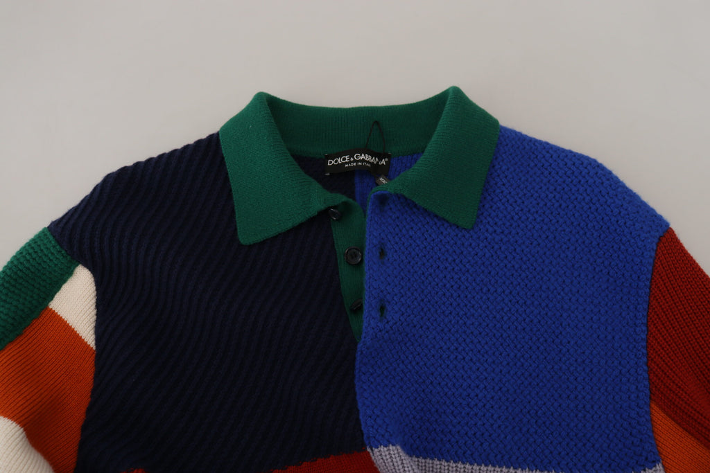 Dolce &amp; Gabbana Pullover mit mehrfarbigen Streifen