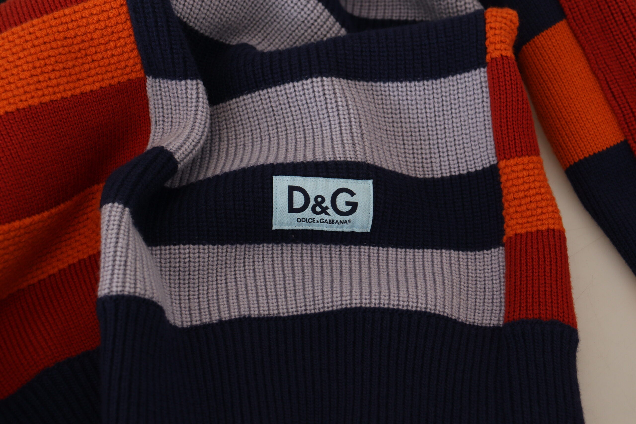 Dolce &amp; Gabbana Pullover mit mehrfarbigen Streifen
