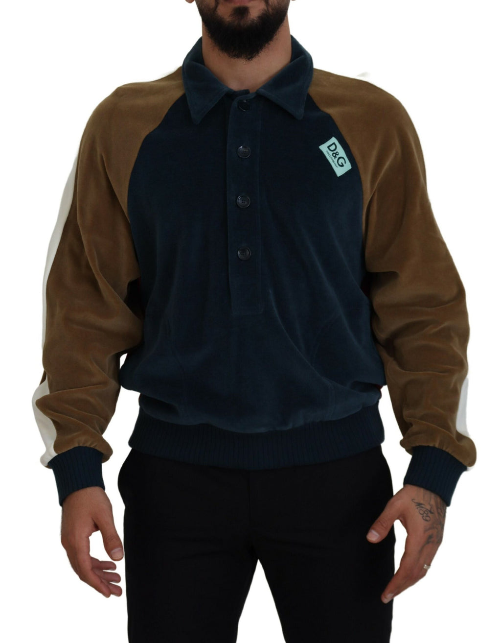 Dolce &amp; Gabbana Exquisiter mehrfarbiger Pullover