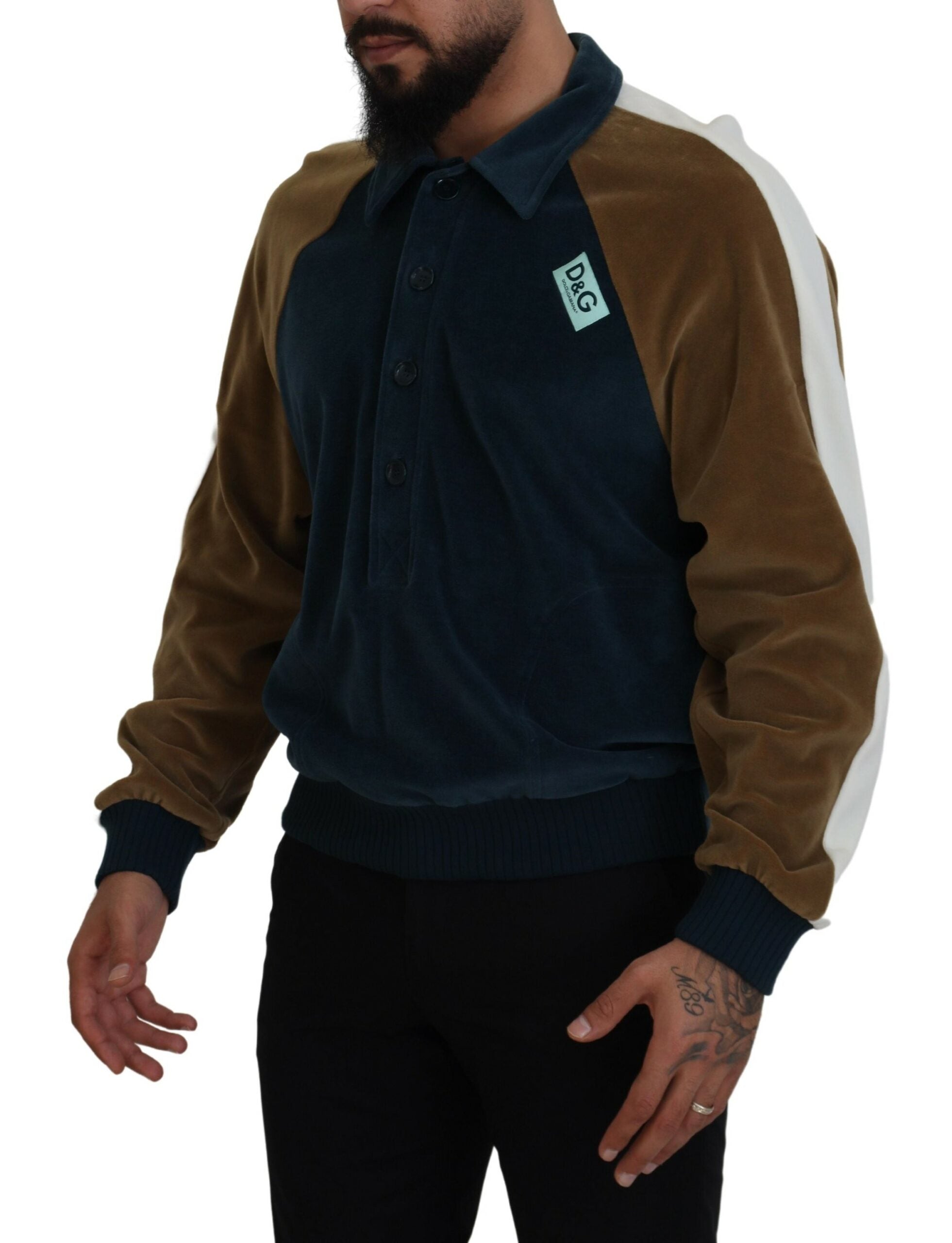 Dolce &amp; Gabbana Exquisiter mehrfarbiger Pullover