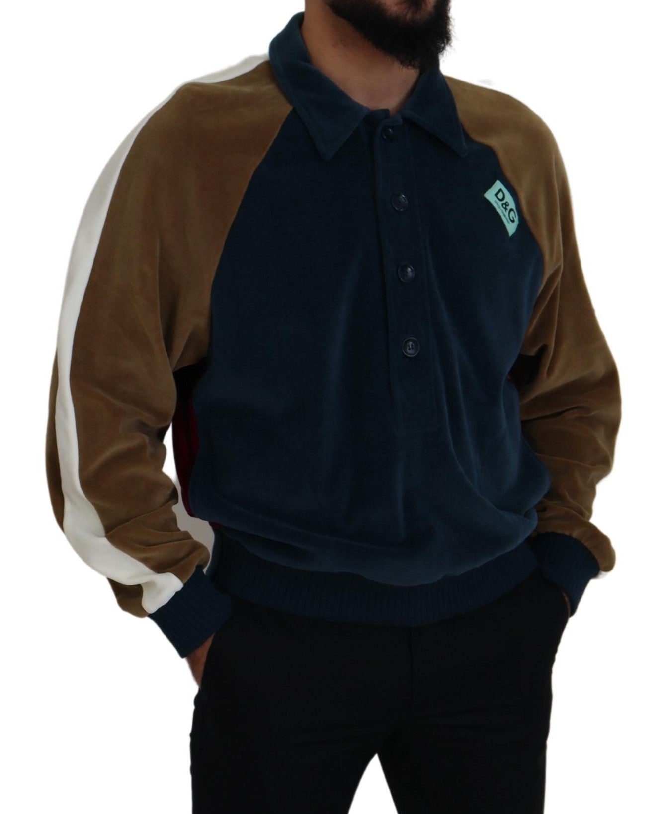 Dolce &amp; Gabbana Exquisiter mehrfarbiger Pullover