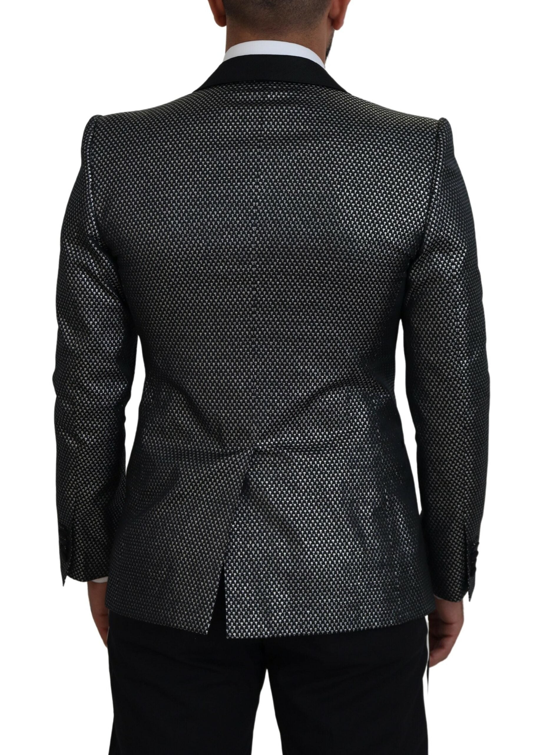 Dolce &amp; Gabbana Eleganter einreihiger Jacquard-Blazer