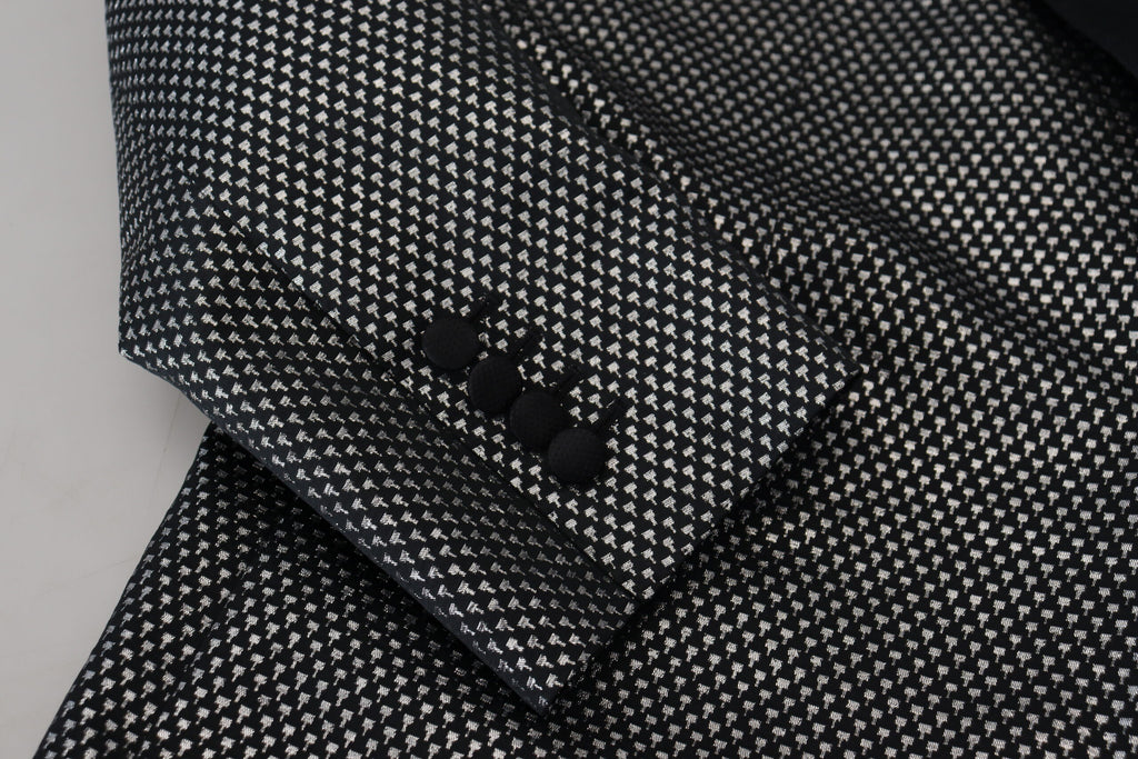 Dolce &amp; Gabbana Eleganter einreihiger Jacquard-Blazer
