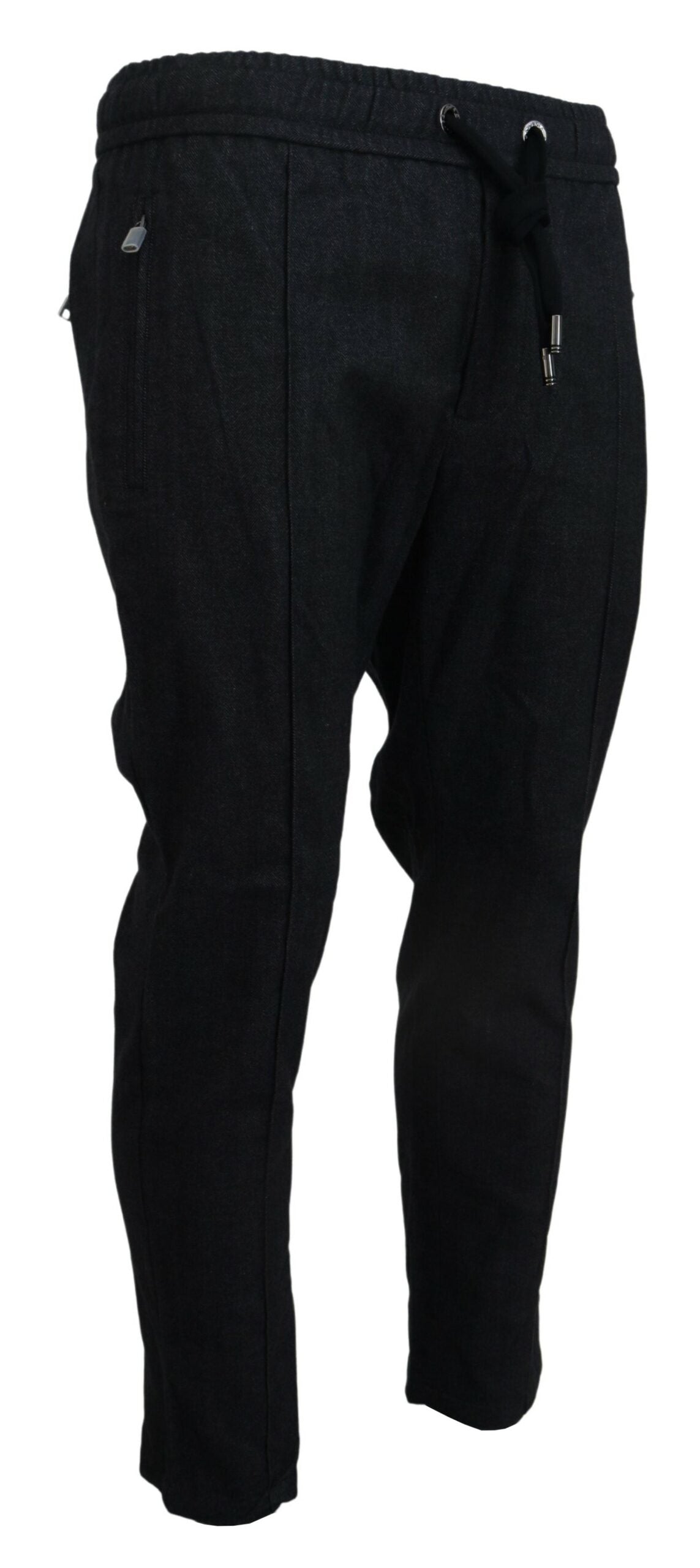 Dolce &amp; Gabbana Elegante, konische Jeanshose in Grau