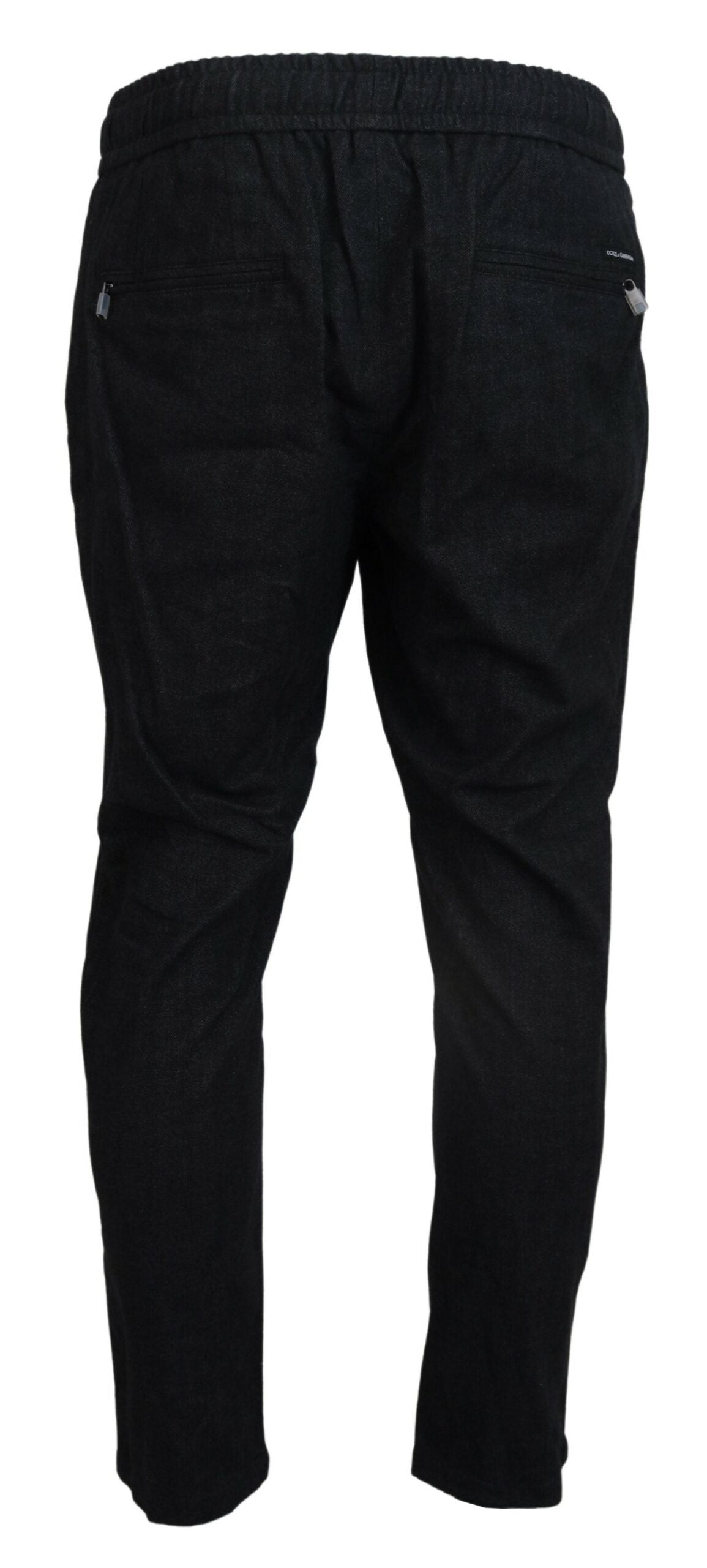 Dolce &amp; Gabbana Elegante, konische Jeanshose in Grau