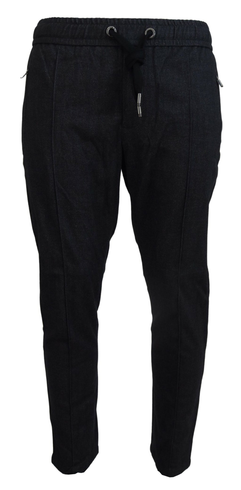 Dolce &amp; Gabbana Elegante, konische Jeanshose in Grau