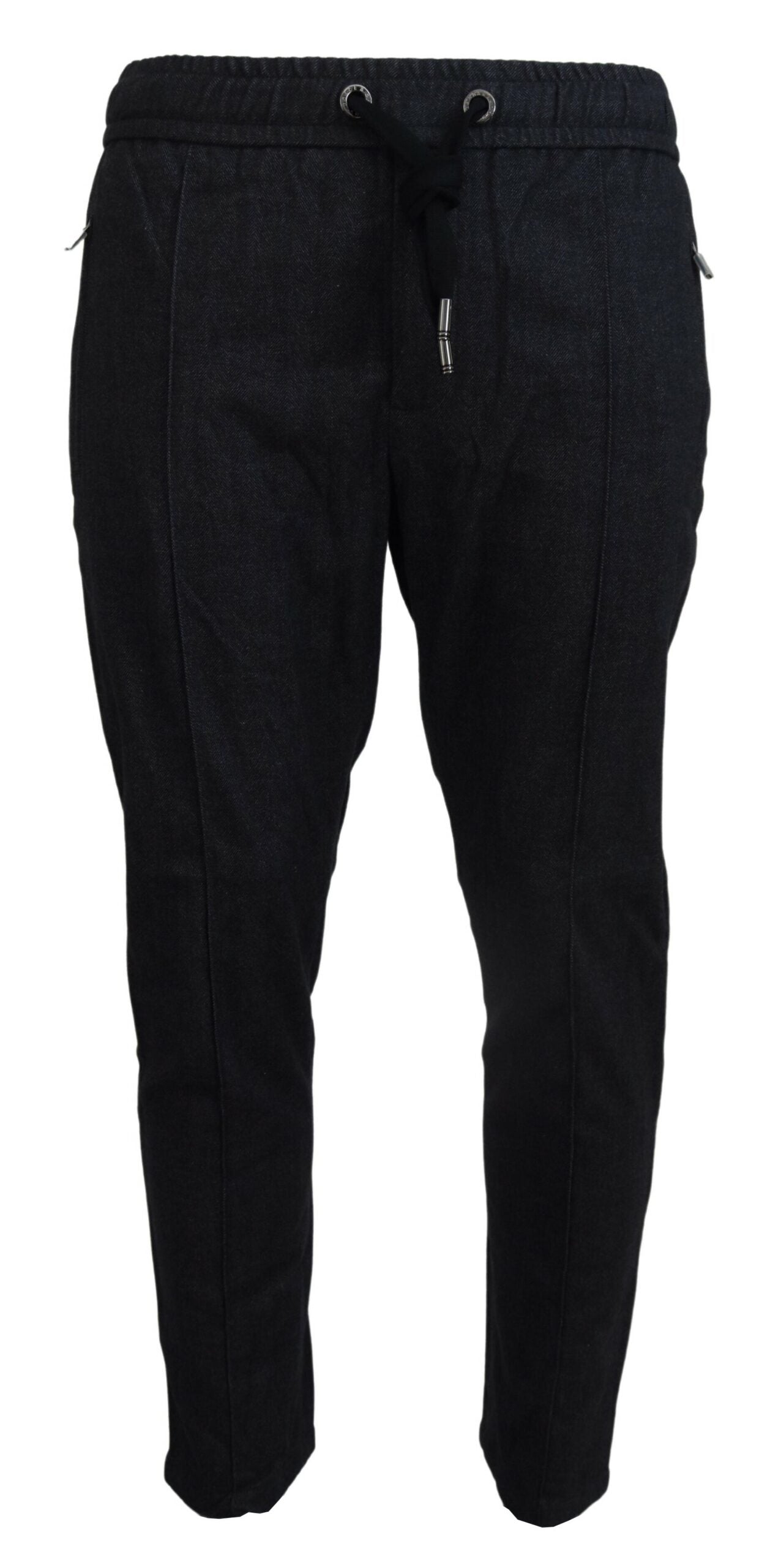 Dolce &amp; Gabbana Elegante, konische Jeanshose in Grau