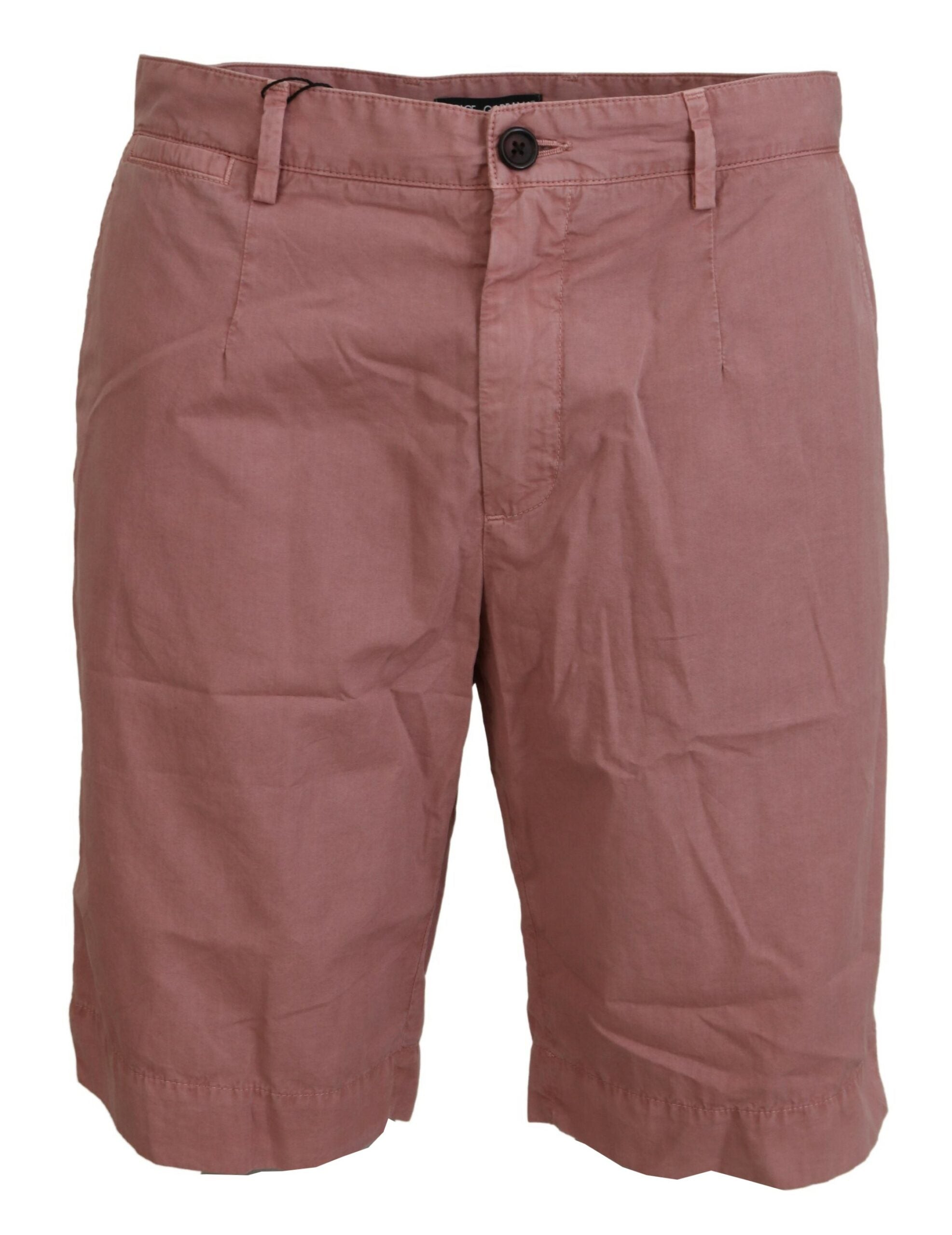Dolce &amp; Gabbana Exquisite rosa Chino-Shorts für Herren
