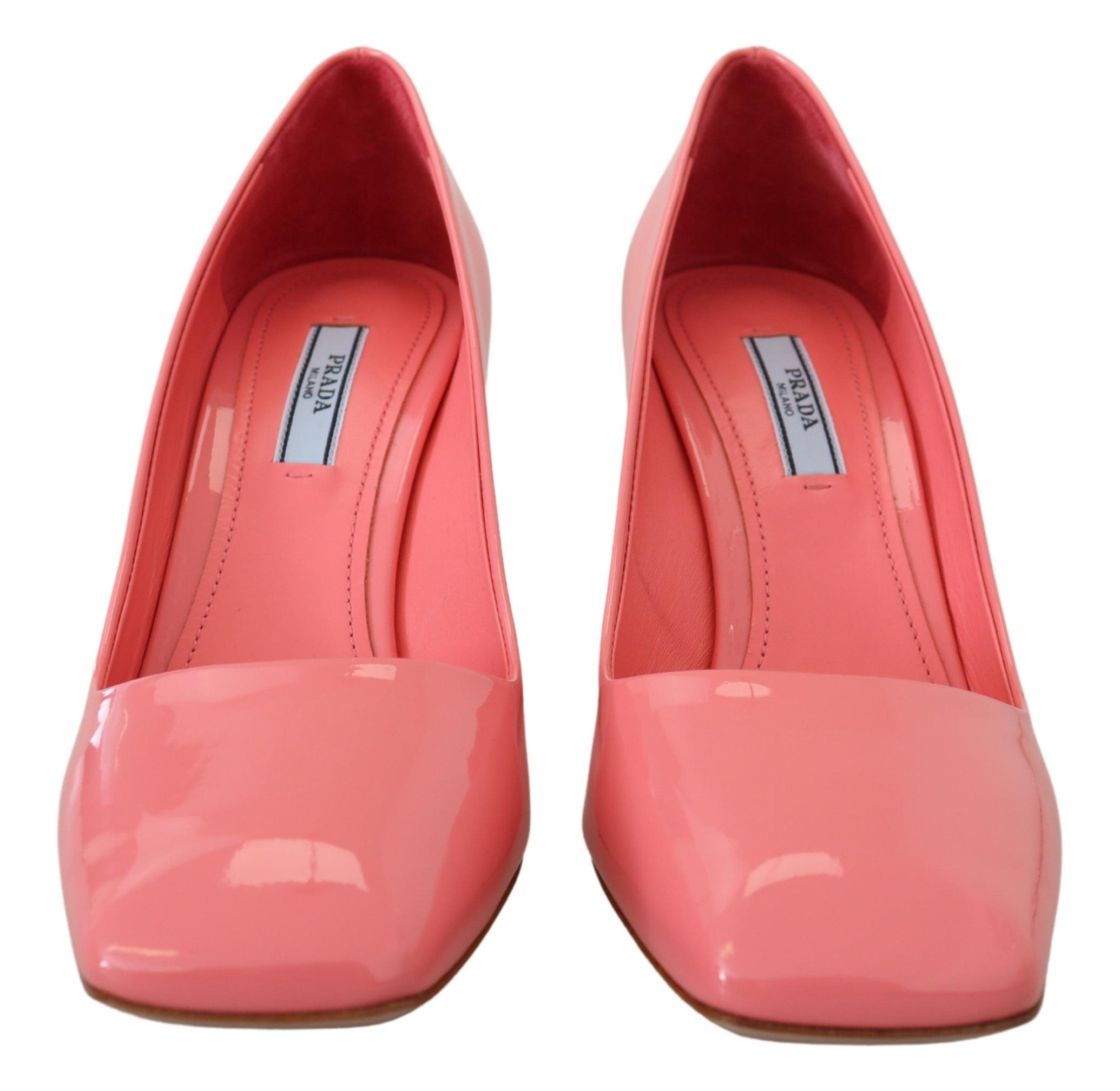 Prada – Elegante rosa Pumps mit quadratischer Spitze