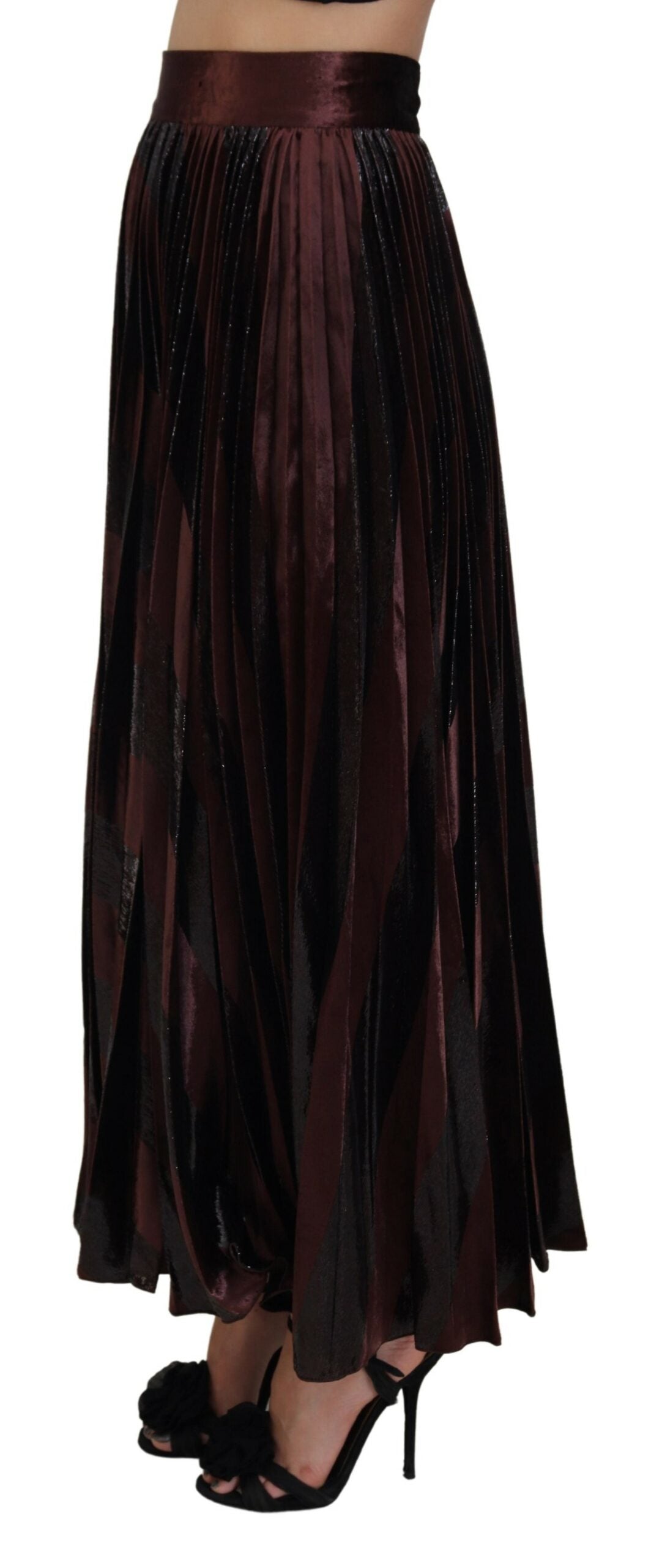 Dolce &amp; Gabbana Eleganter Maxirock in A-Linie mit hoher Taille