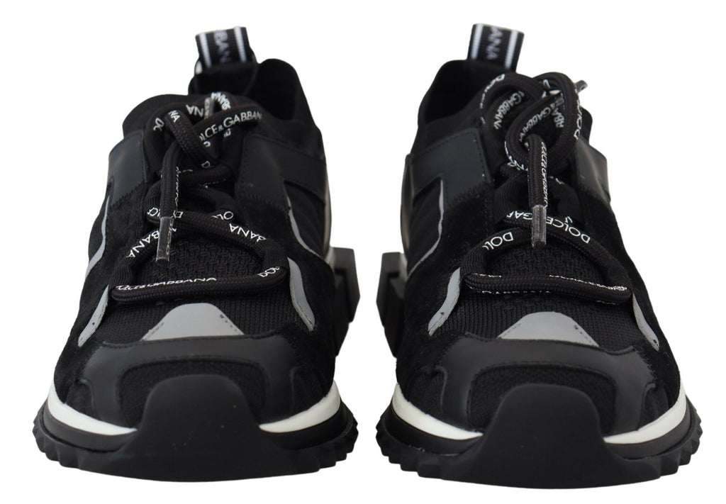 Dolce &amp; Gabbana – Chic Sorrento – Slip-On-Sneaker in Monochrom