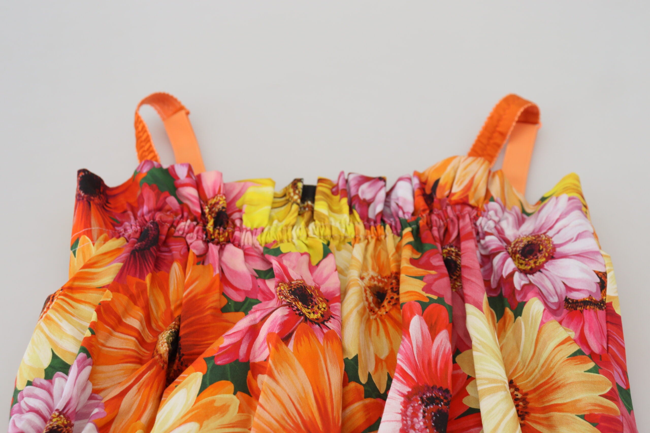 Dolce &amp; Gabbana – Ärmelloses, kurzes Oberteil mit floraler Eleganz