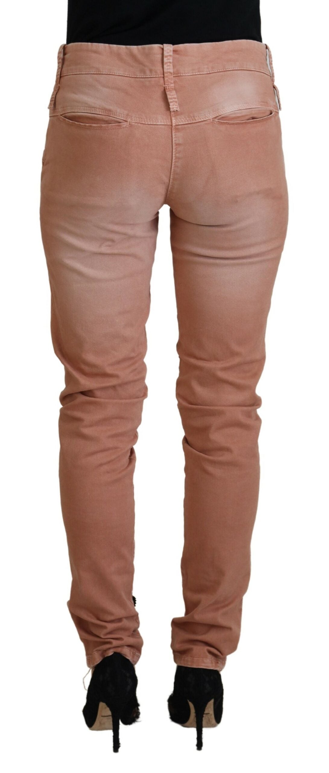Acht Chic Slim Fit Baumwoll-Stretchhose