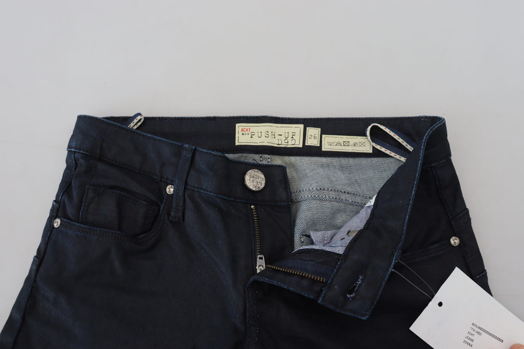 Acht Schicke Skinny Denim Extravaganza mit niedrigerer Taille
