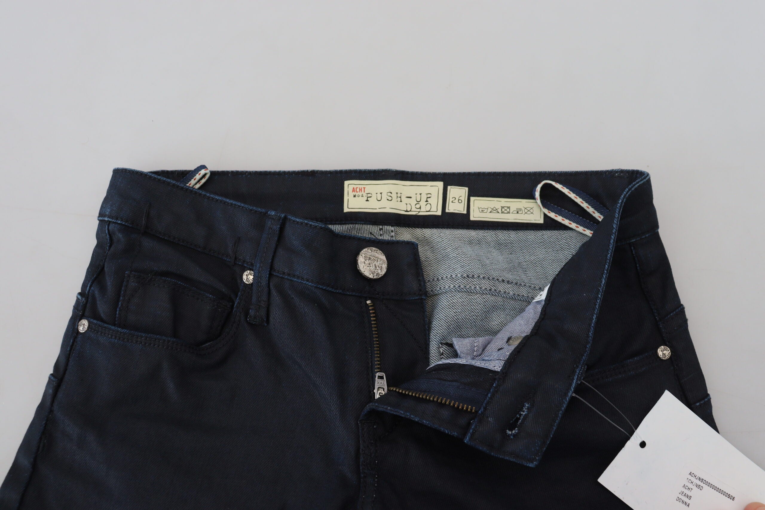 Acht Schicke Skinny Denim Extravaganza mit niedrigerer Taille