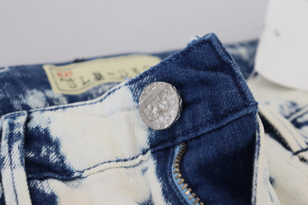 Acht Chic – Zerfetzte Skinny-Jeans mit niedriger Taille