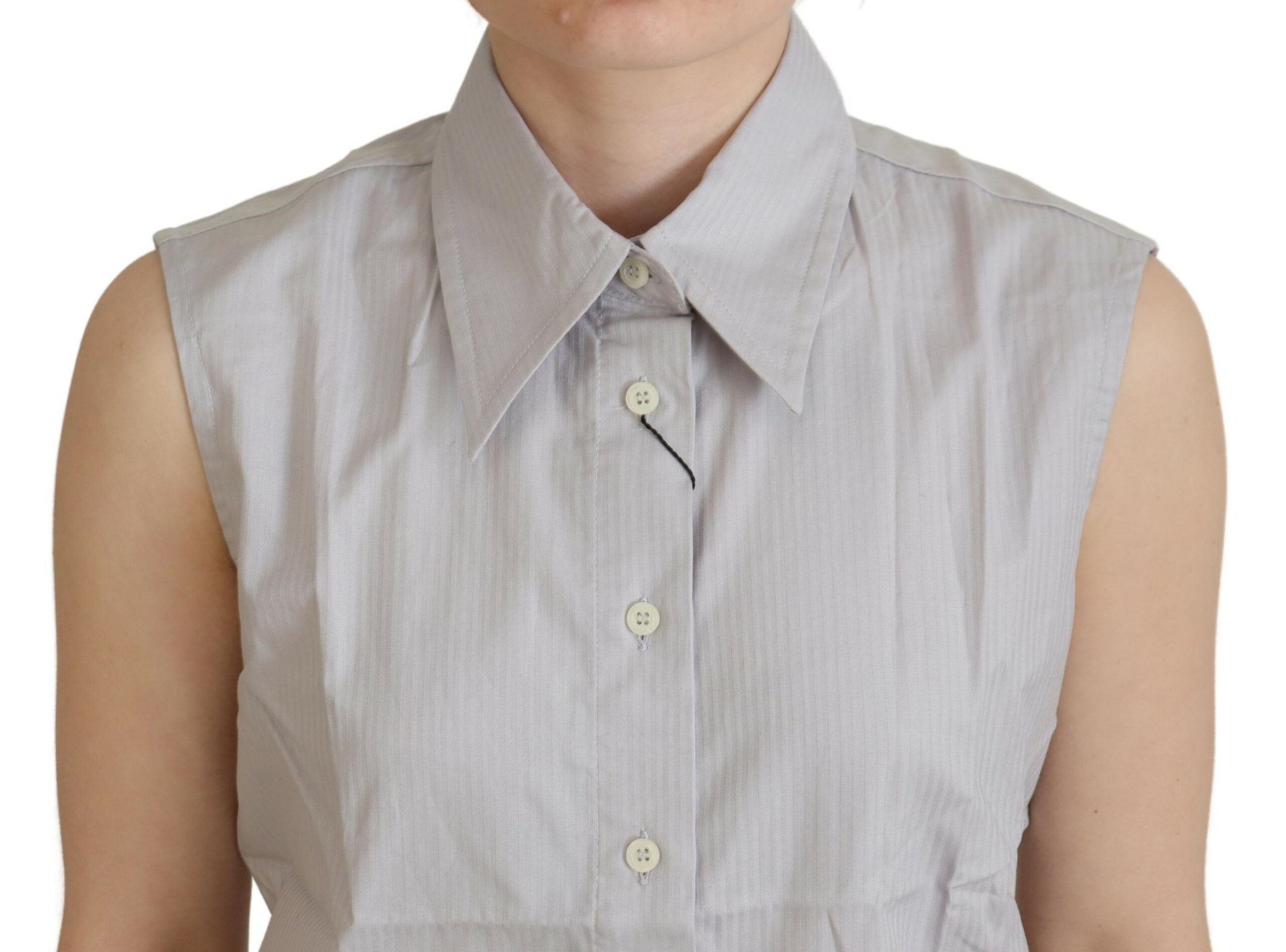 Ferre Elegantes ärmelloses Poloshirt aus Baumwolle