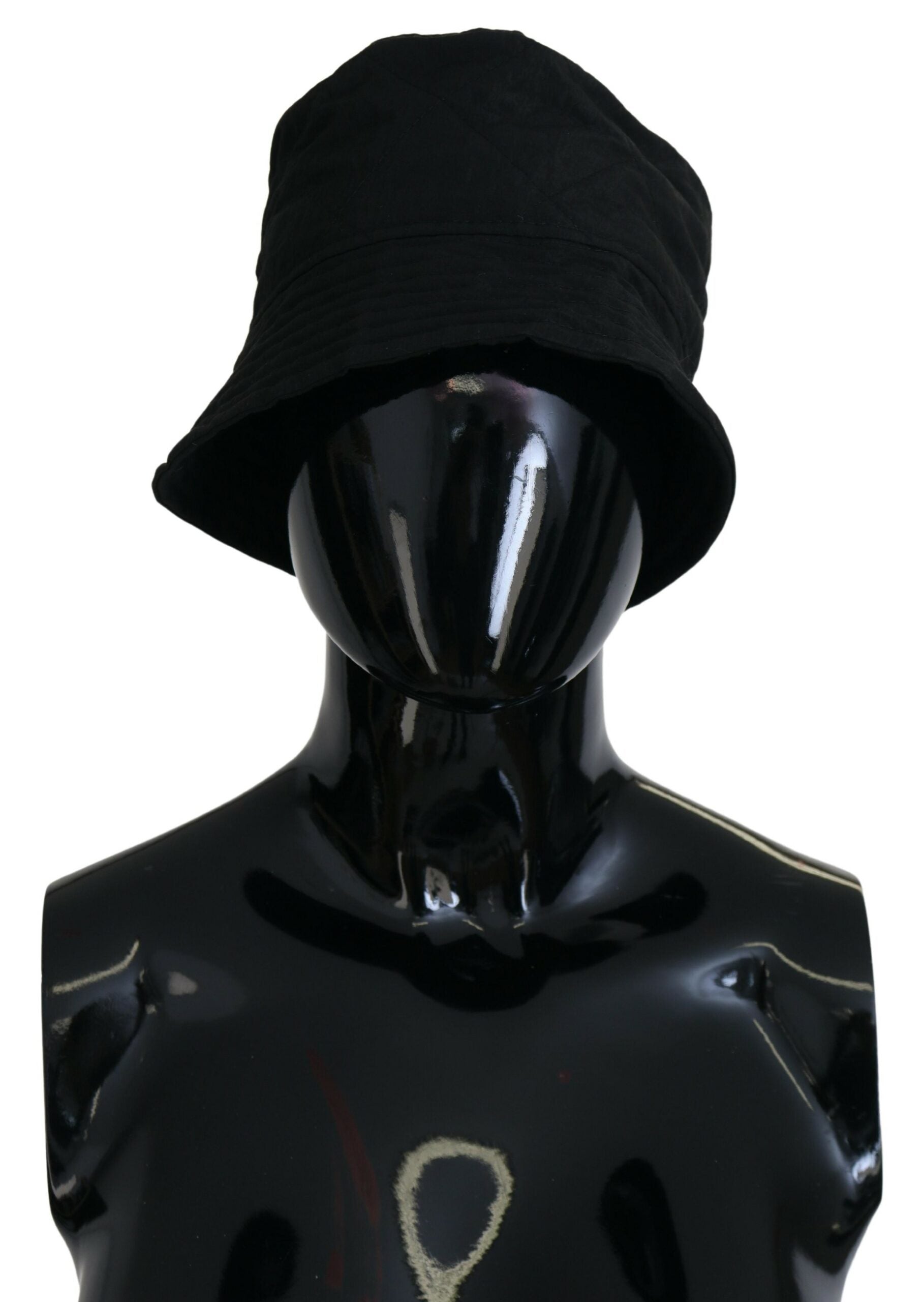 Dolce &amp; Gabbana Elegante schwarze Bucket Cap