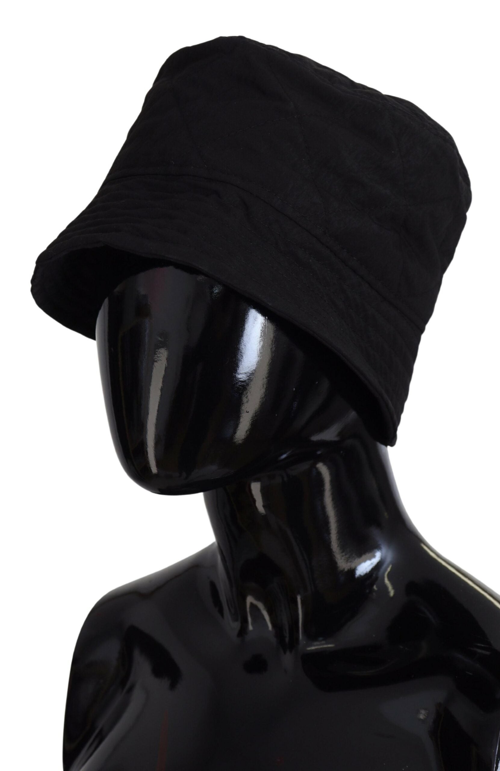 Dolce &amp; Gabbana Elegante schwarze Bucket Cap