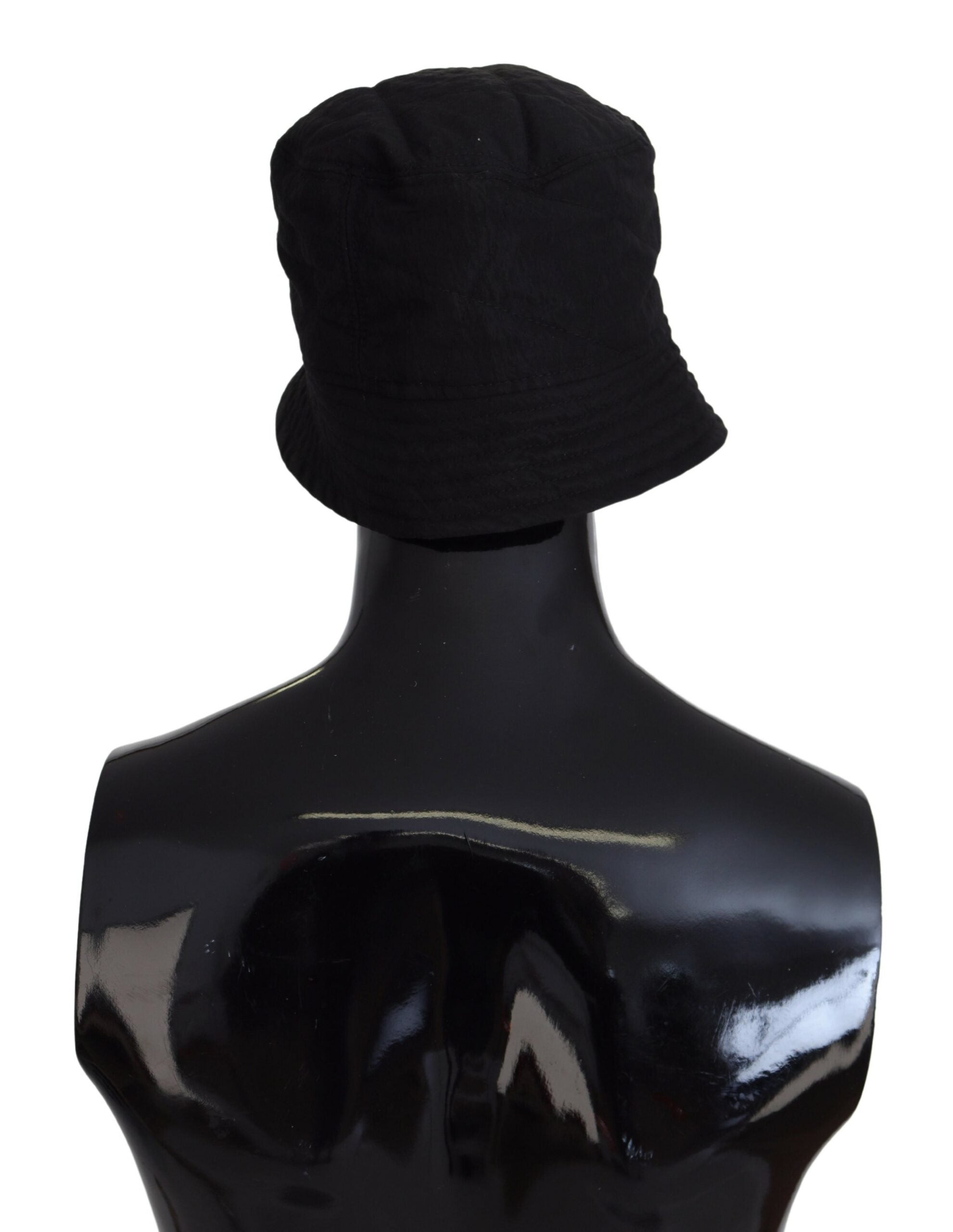 Dolce &amp; Gabbana Elegante schwarze Bucket Cap