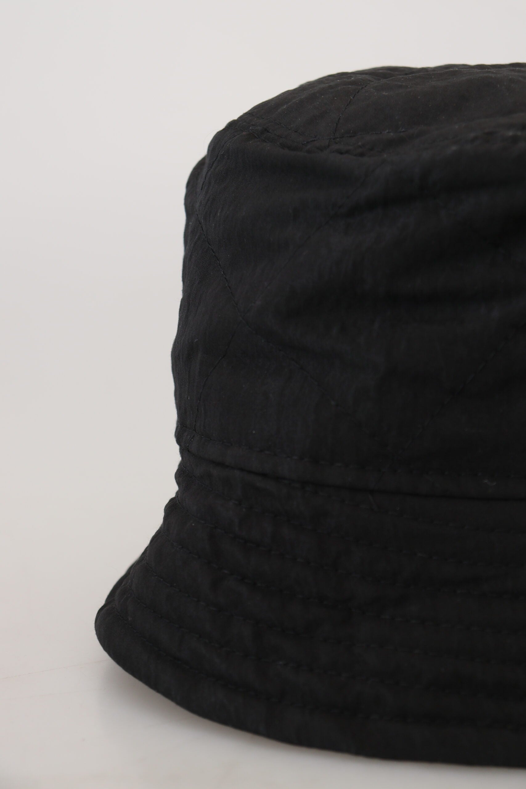 Dolce &amp; Gabbana Elegante schwarze Bucket Cap