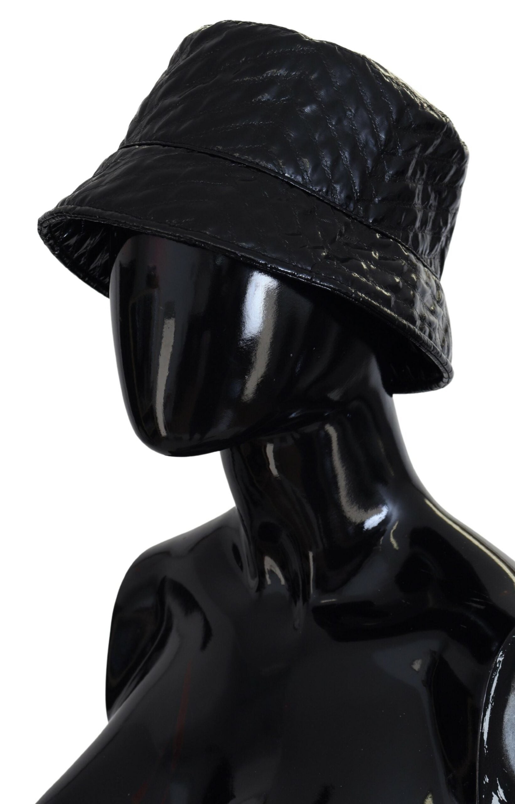 Dolce &amp; Gabbana Elegante schwarze Bucket Cap