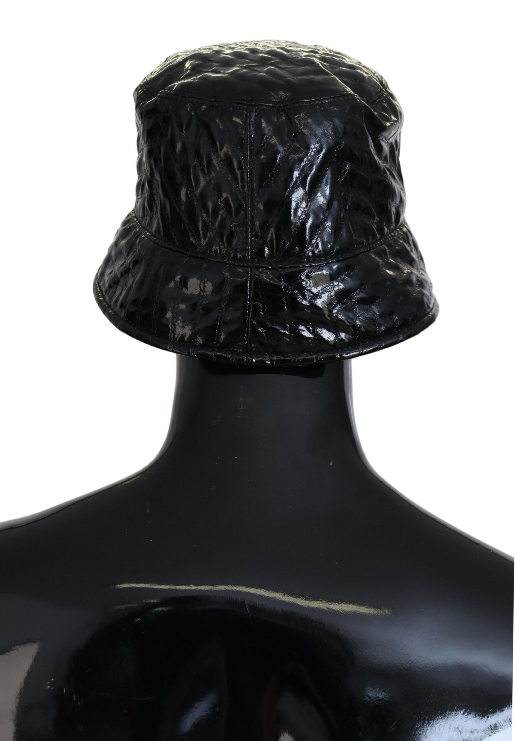 Dolce &amp; Gabbana Elegante schwarze Bucket Cap