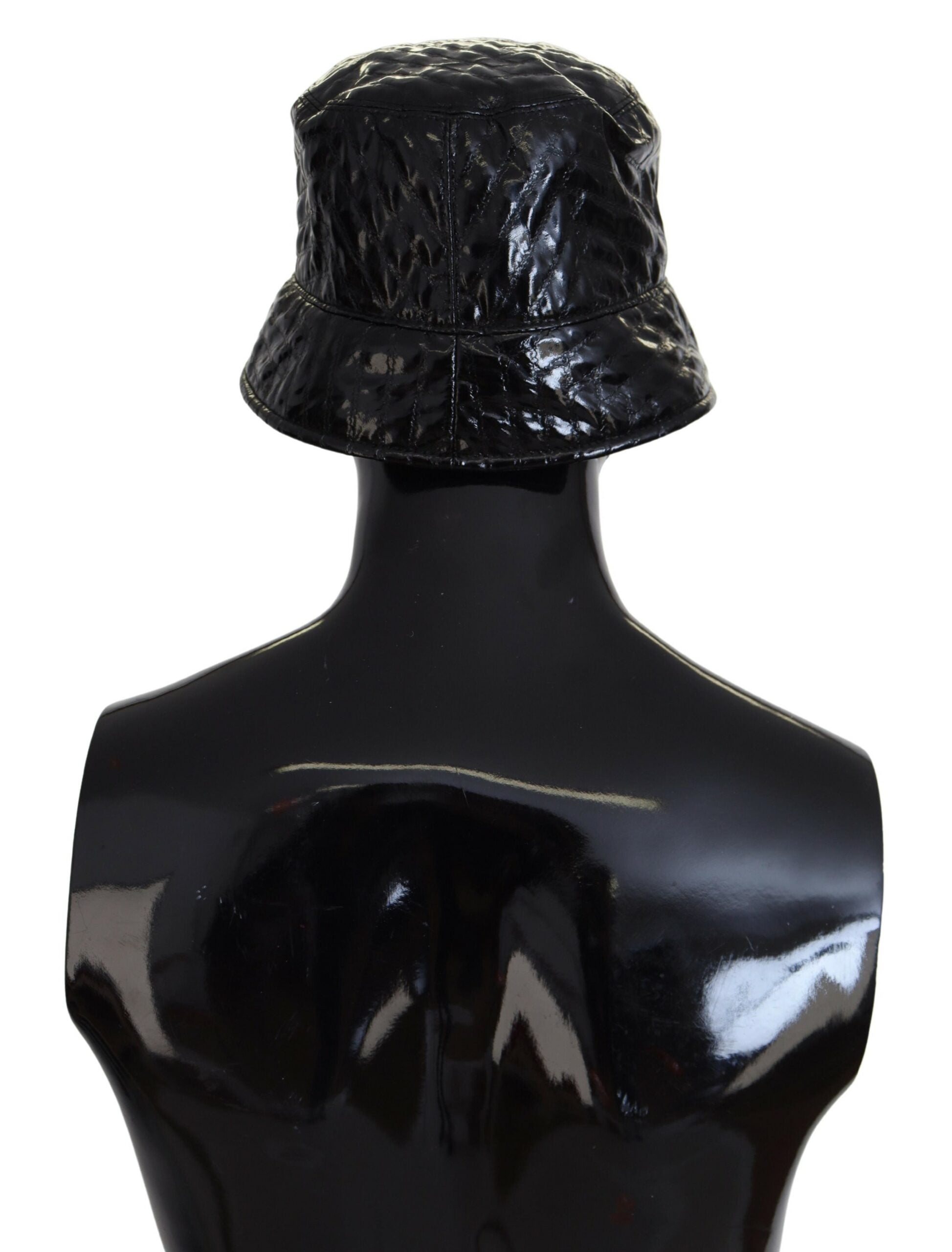 Dolce &amp; Gabbana Elegante schwarze Bucket Cap