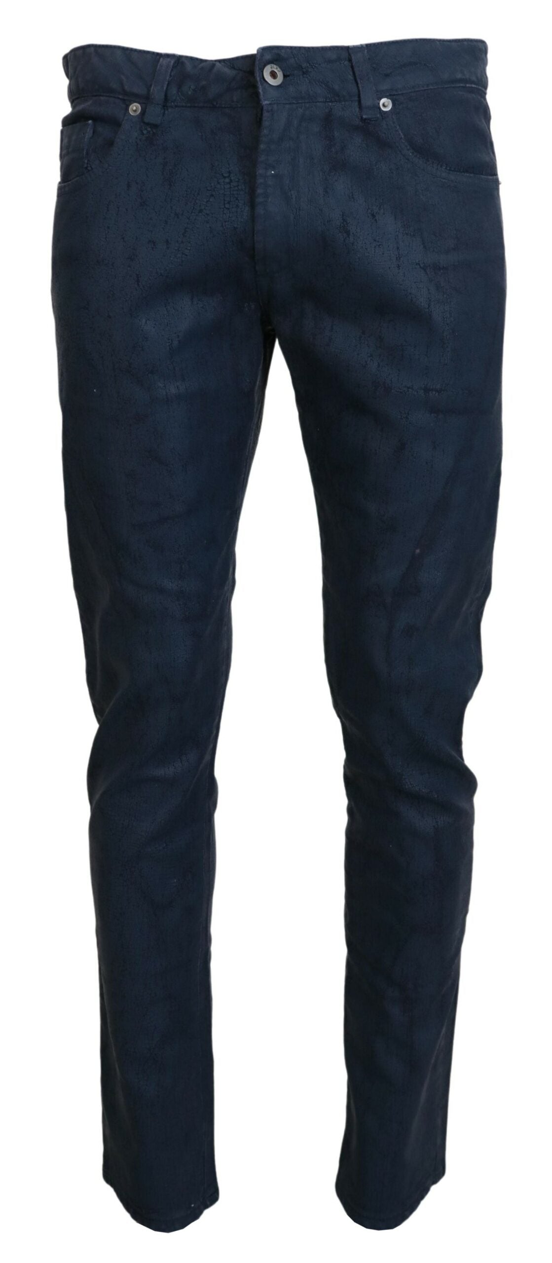 Exte Chic – Tapered-Jeans in Blau
