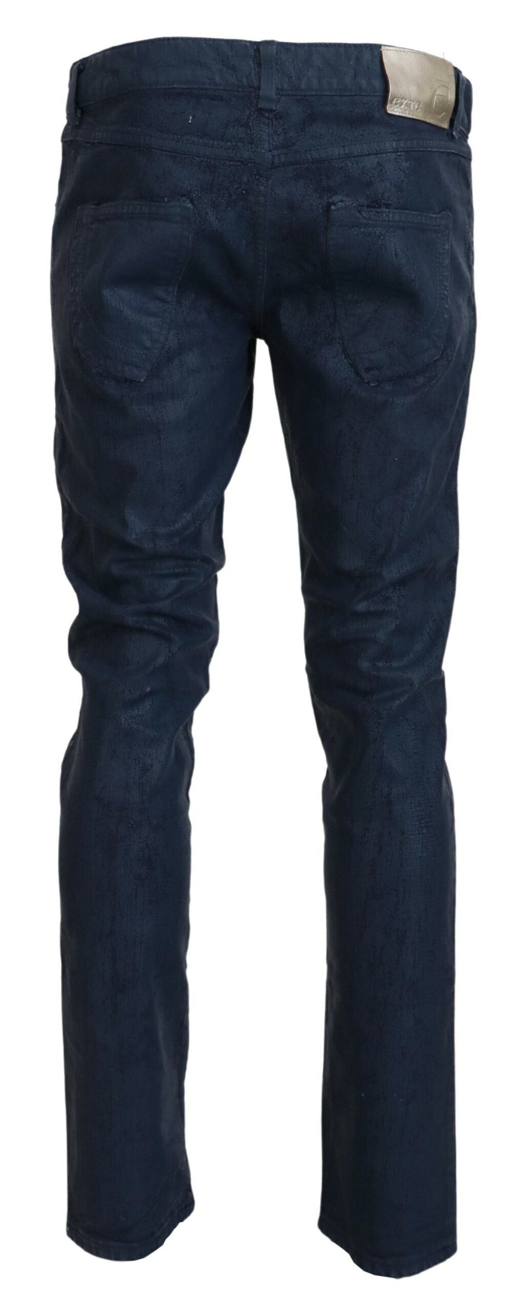 Exte Chic – Tapered-Jeans in Blau