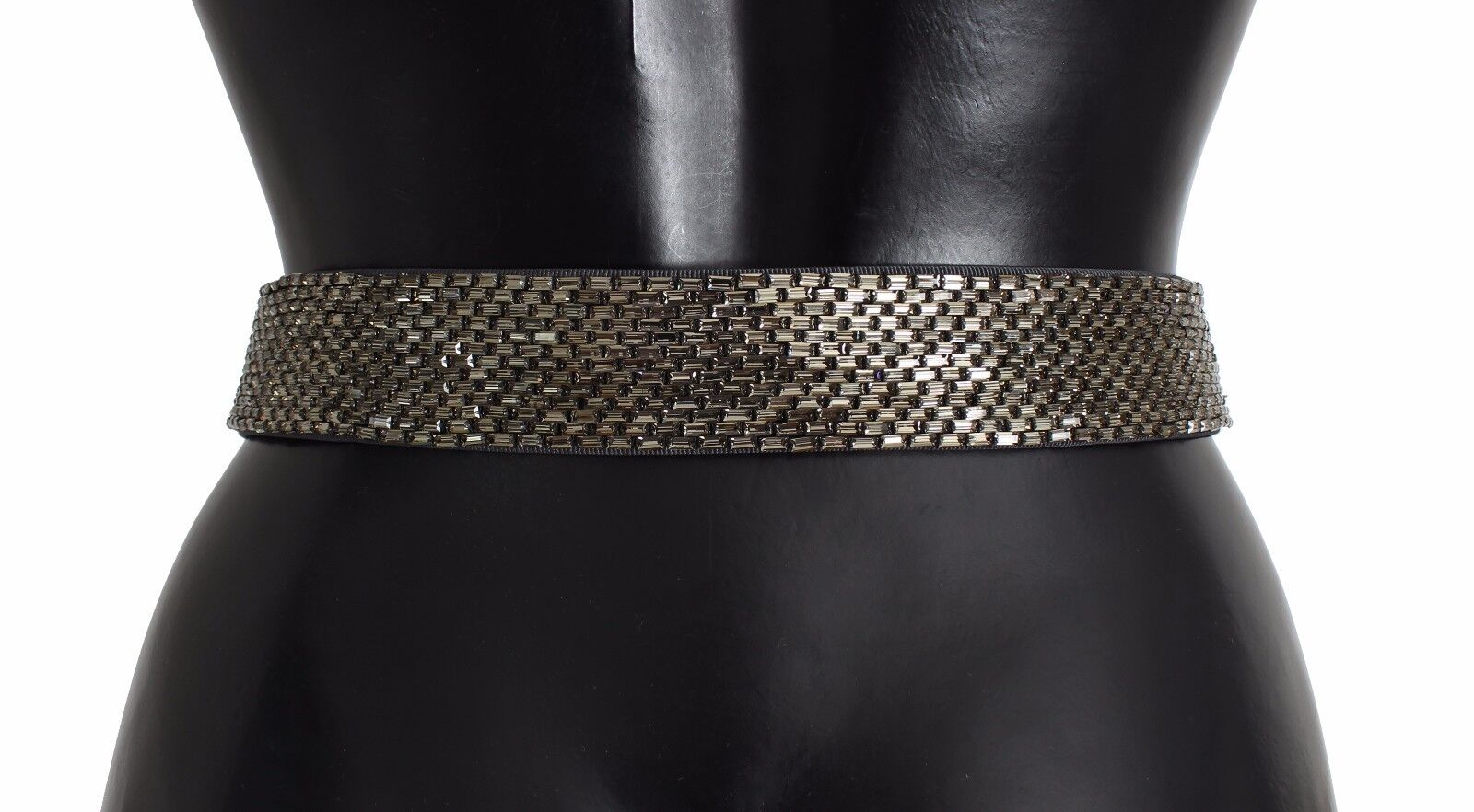 Dolce &amp; Gabbana – Taillengürtel mit Swarovski-Kristallen und Pailletten