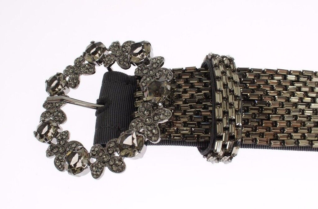 Dolce &amp; Gabbana – Taillengürtel mit Swarovski-Kristallen und Pailletten