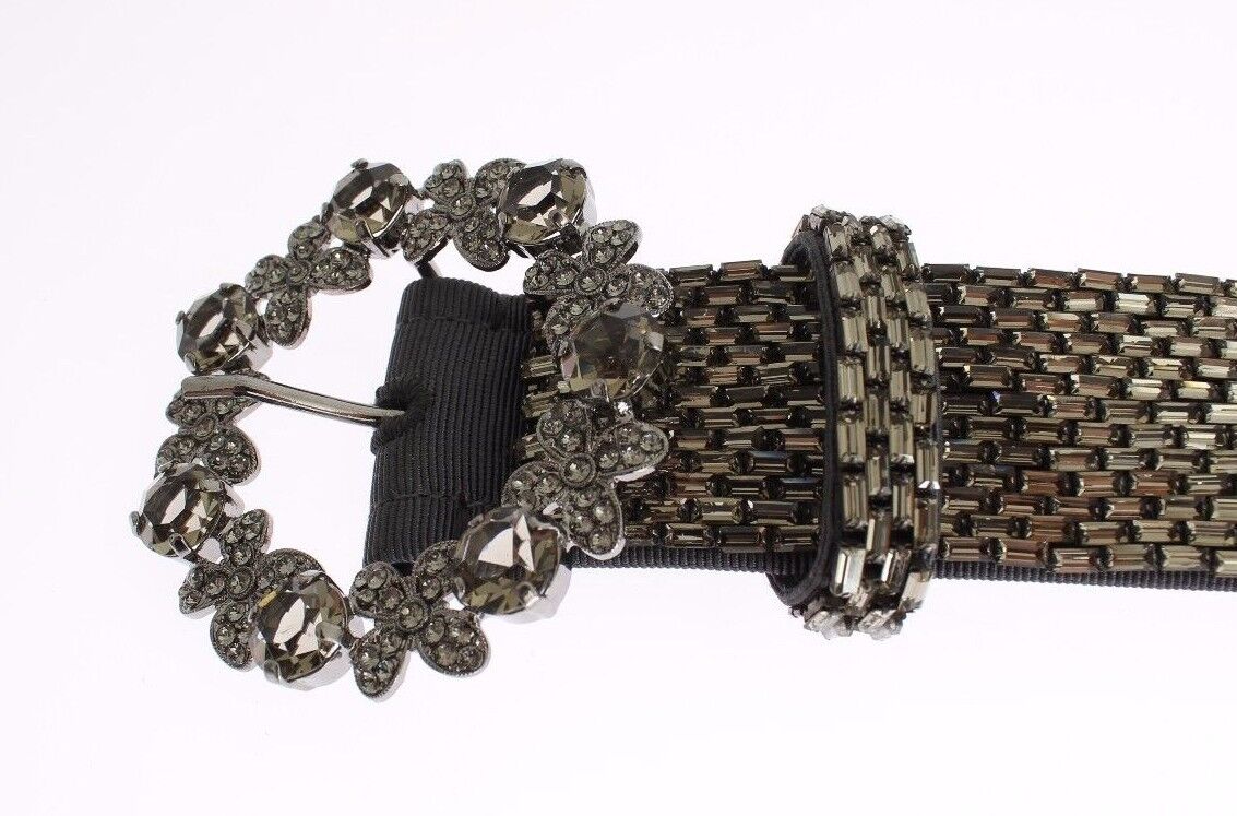 Dolce &amp; Gabbana – Taillengürtel mit Swarovski-Kristallen und Pailletten