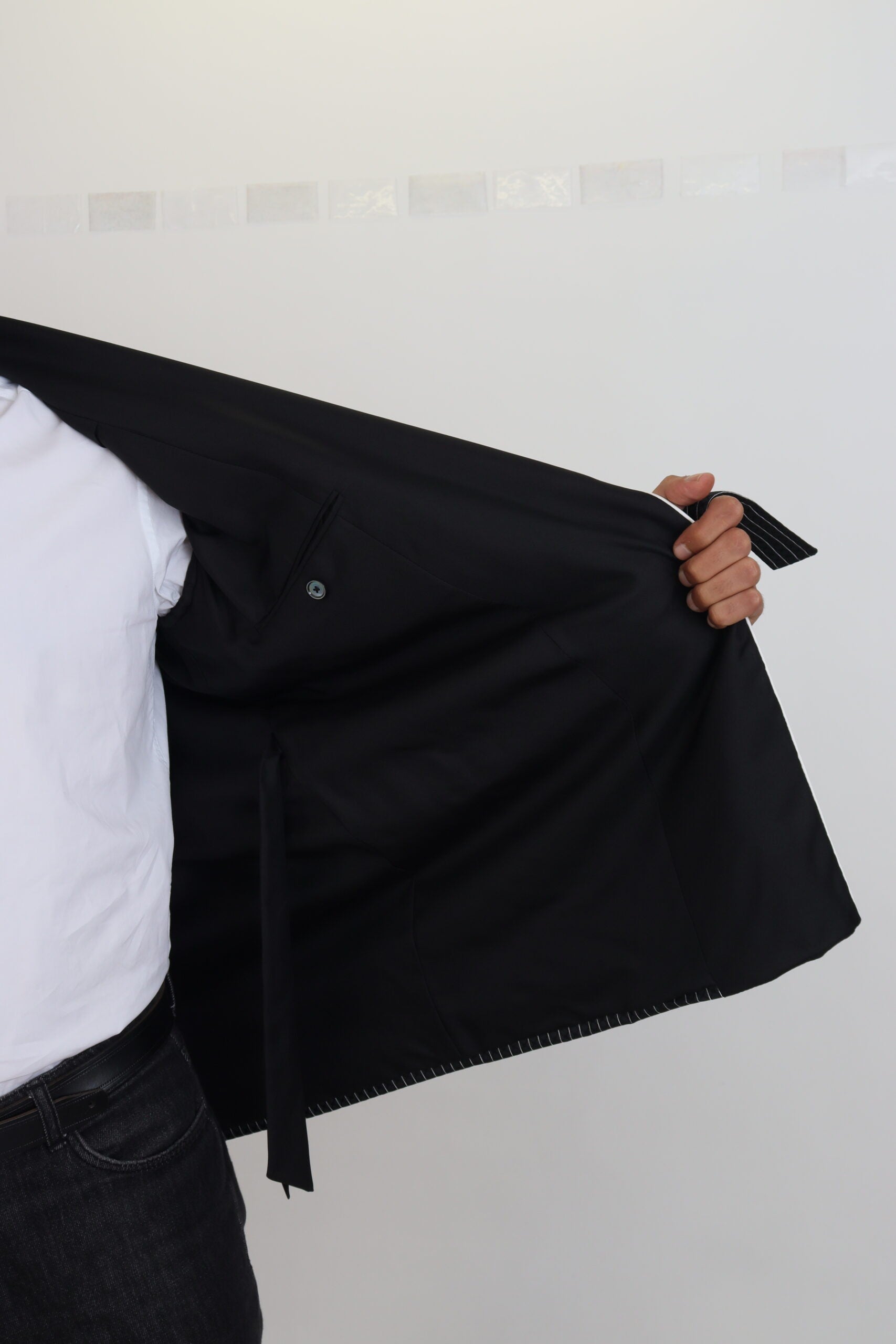Dolce &amp; Gabbana Elegante Robe mit Seidenfutter