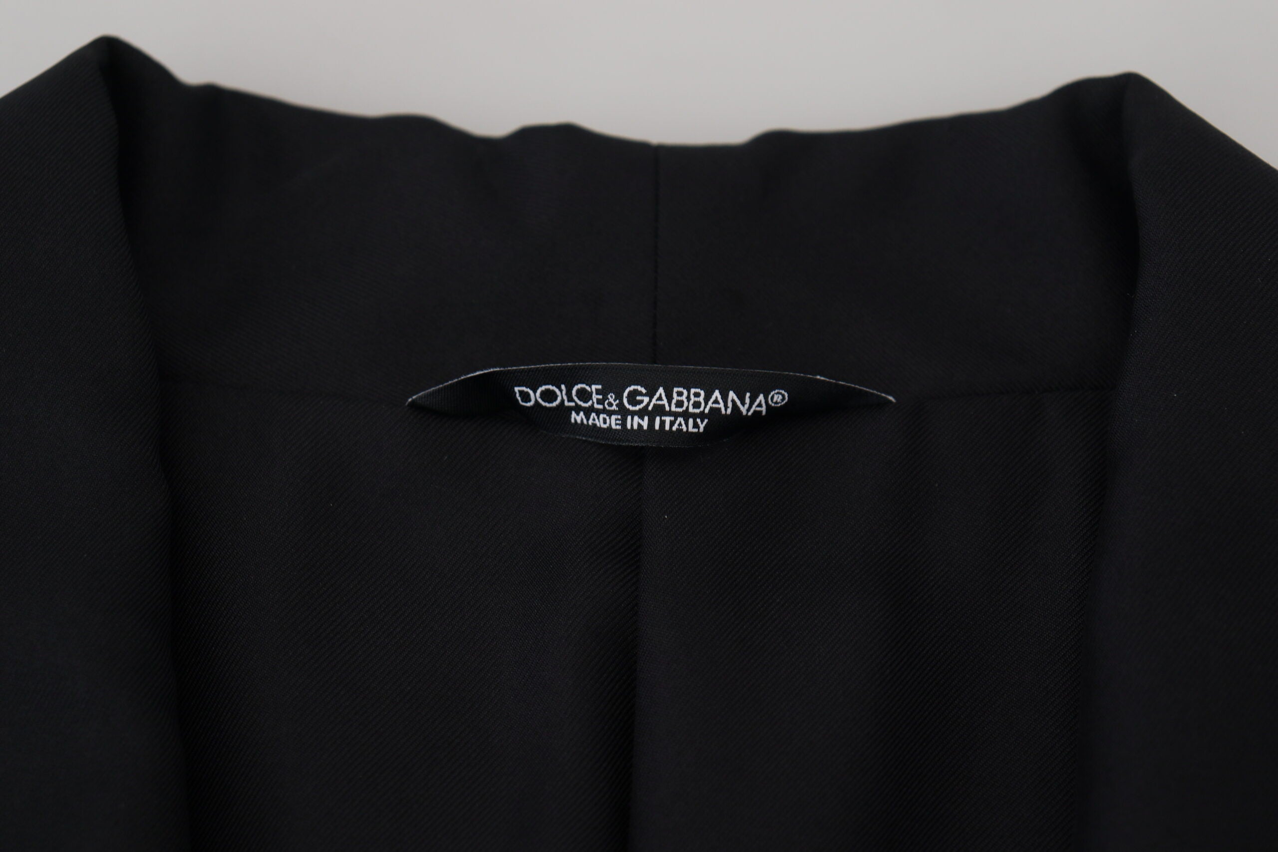 Dolce &amp; Gabbana Elegante Robe mit Seidenfutter