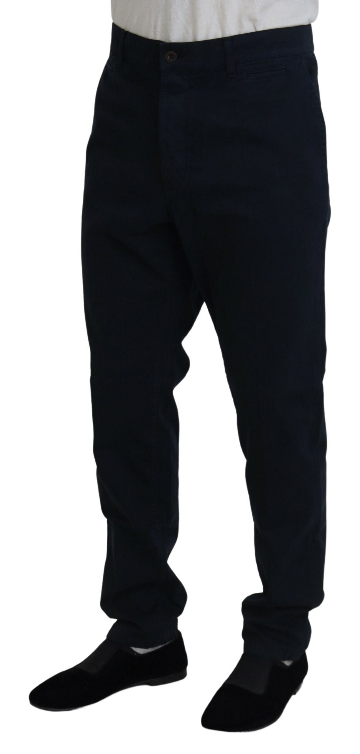 Dolce &amp; Gabbana – Elegante Chinos in Blau