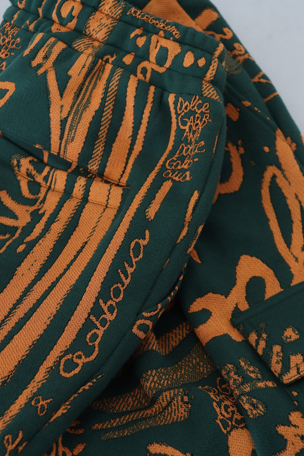 Dolce &amp; Gabbana – Mehrfarbige Jogginghose aus Seidenmischung