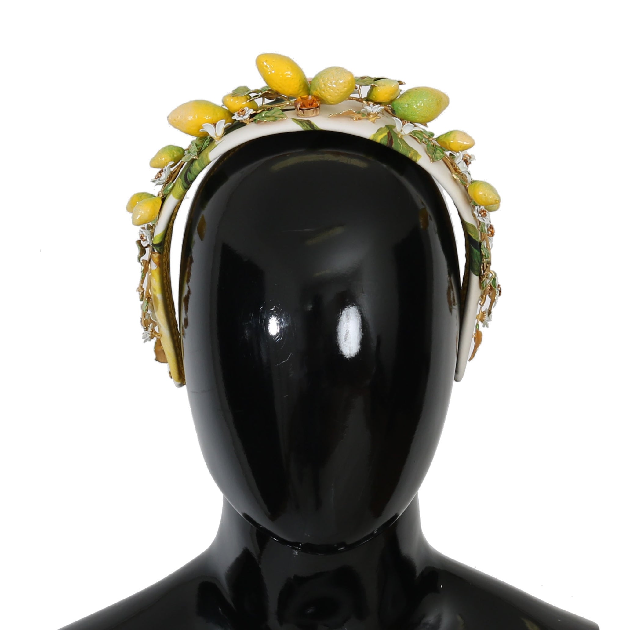 Dolce &amp; Gabbana Diadem-Tiara mit sizilianischem Zitronenkristall