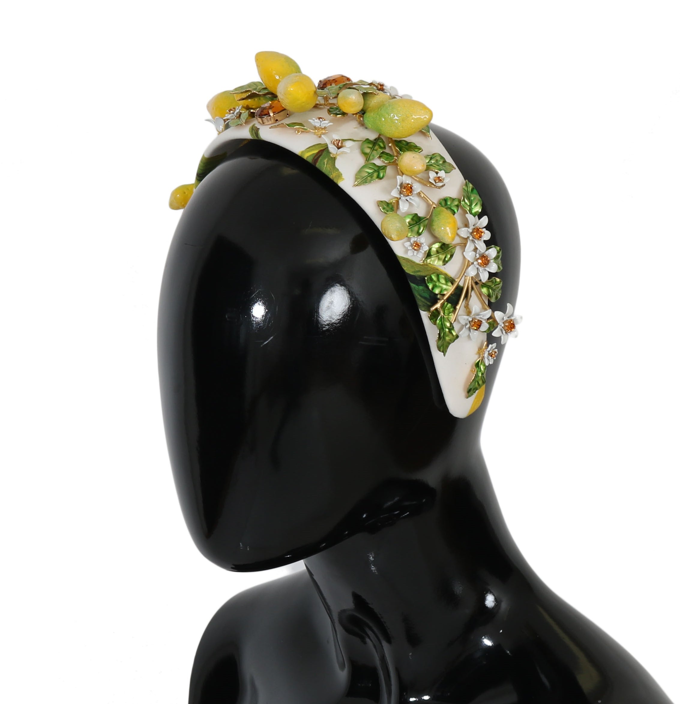 Dolce &amp; Gabbana Diadem-Tiara mit sizilianischem Zitronenkristall