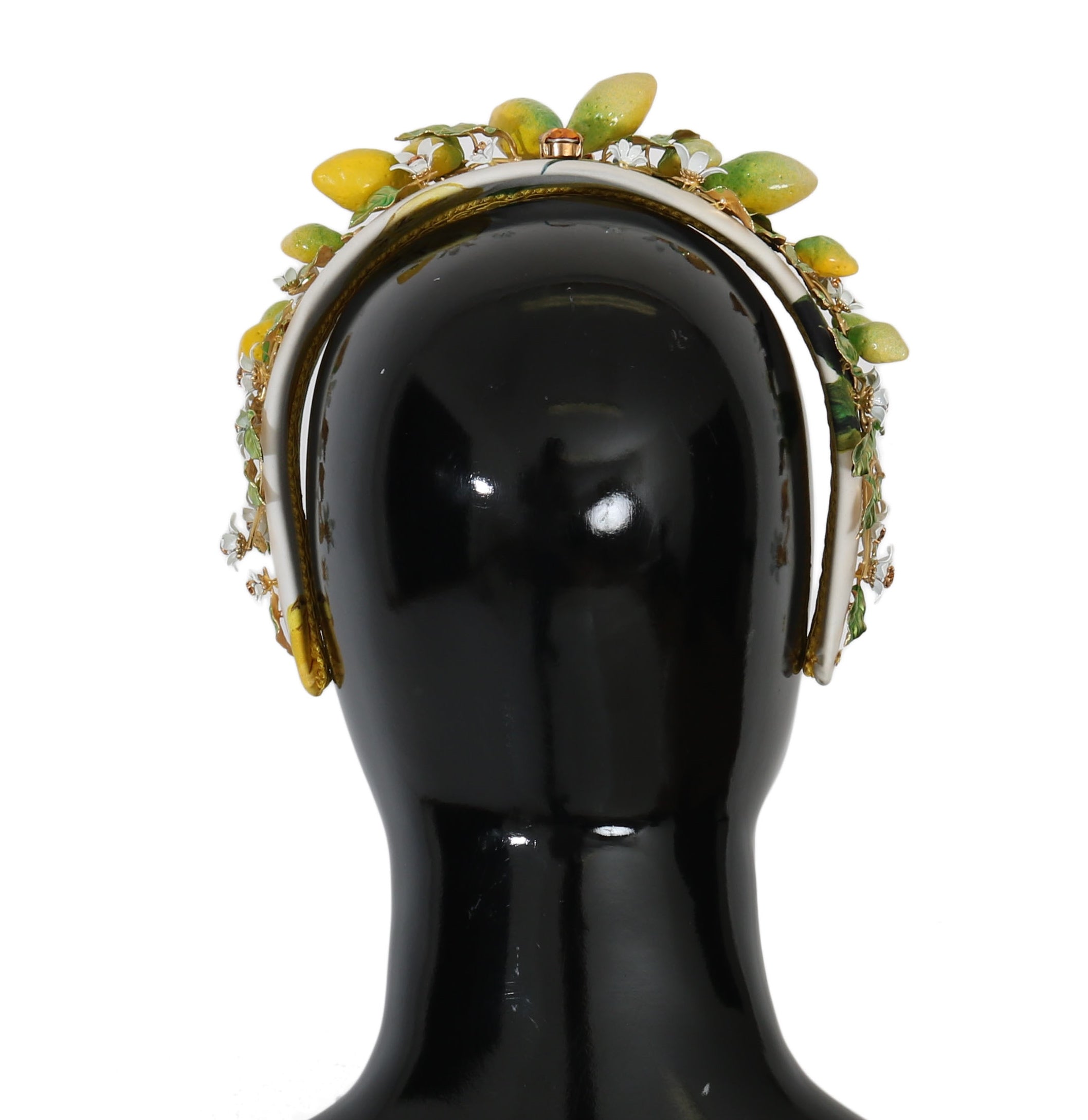 Dolce &amp; Gabbana Diadem-Tiara mit sizilianischem Zitronenkristall