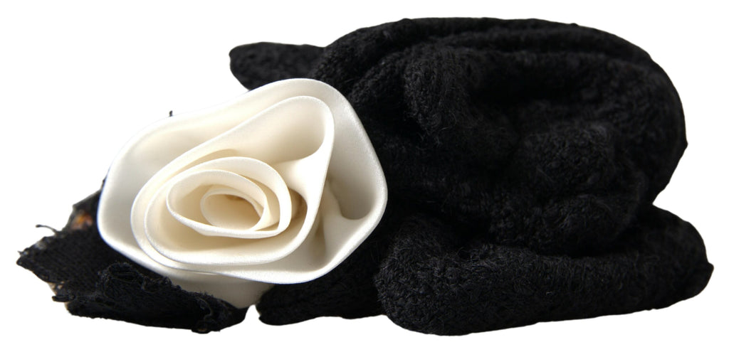 Dolce &amp; Gabbana Elegantes, kristallverziertes Seidendiadem