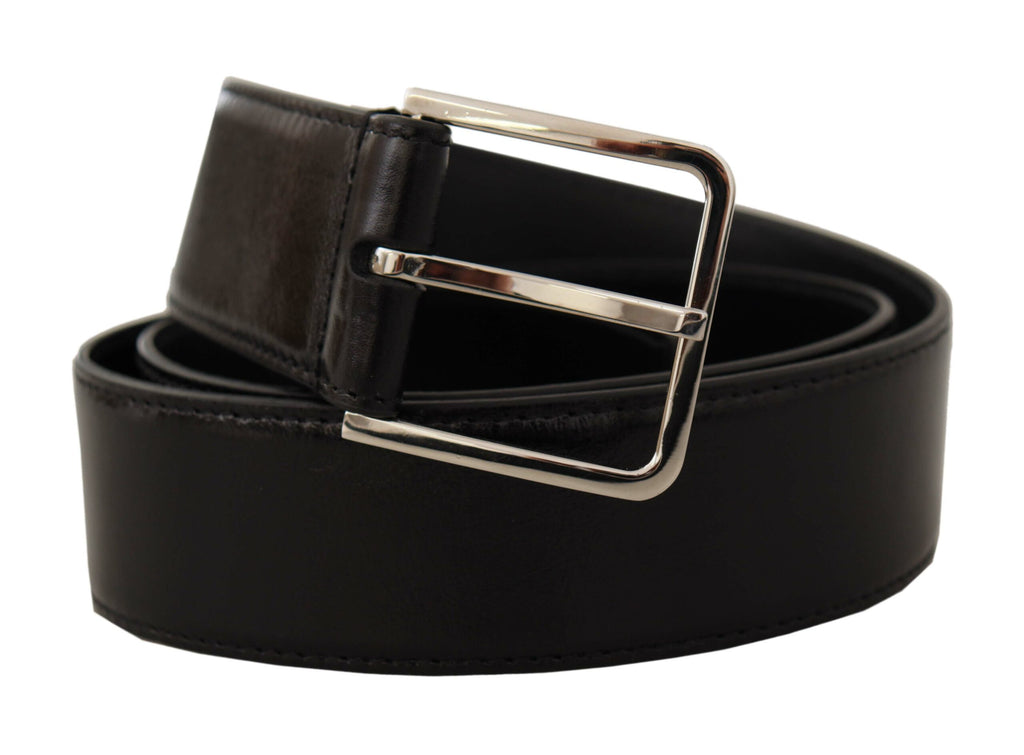 Dolce &amp; Gabbana Eleganter Ledergürtel mit Metallschnalle