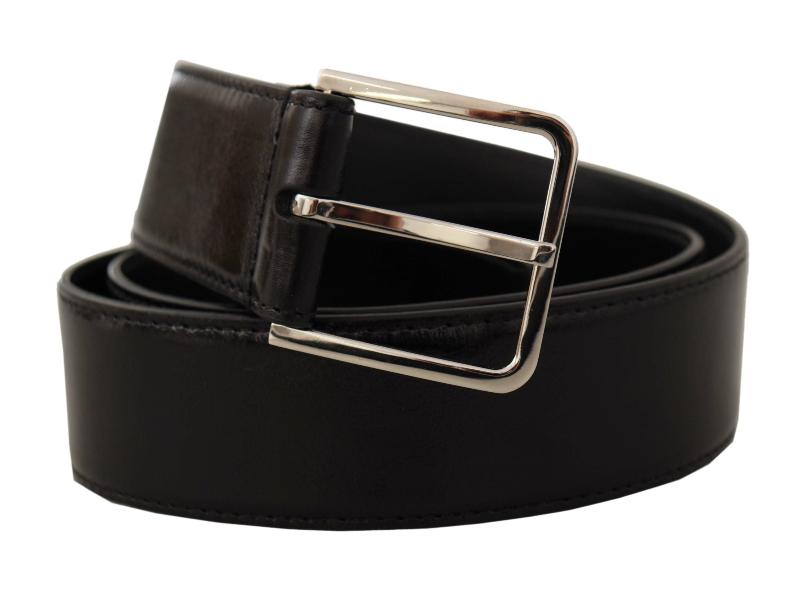 Dolce &amp; Gabbana Eleganter Ledergürtel mit Metallschnalle
