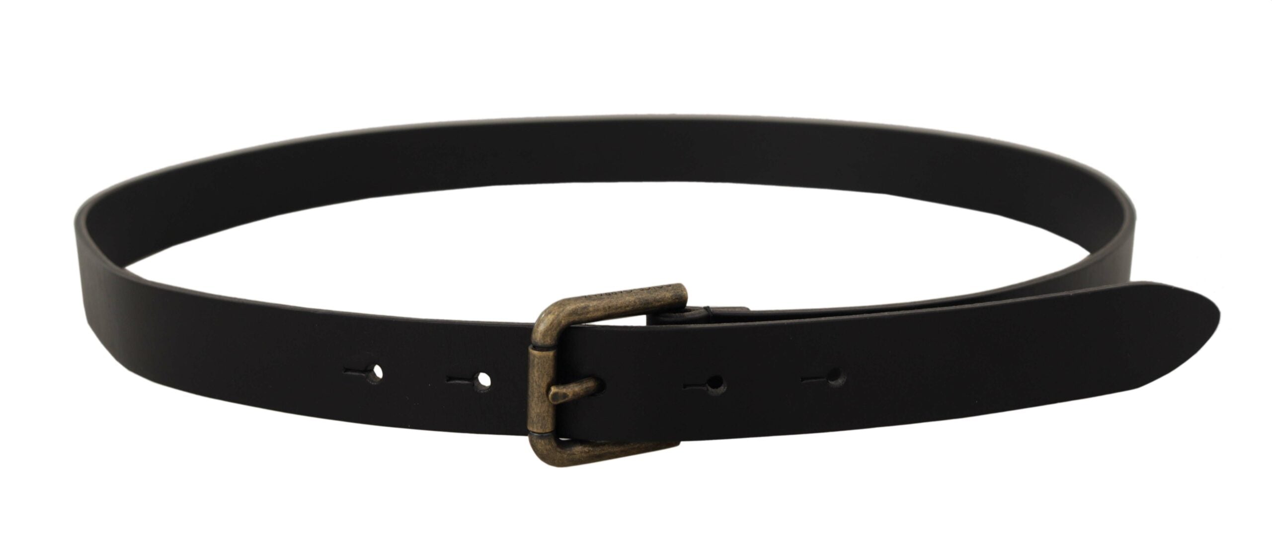 Dolce &amp; Gabbana Eleganter italienischer Ledergürtel